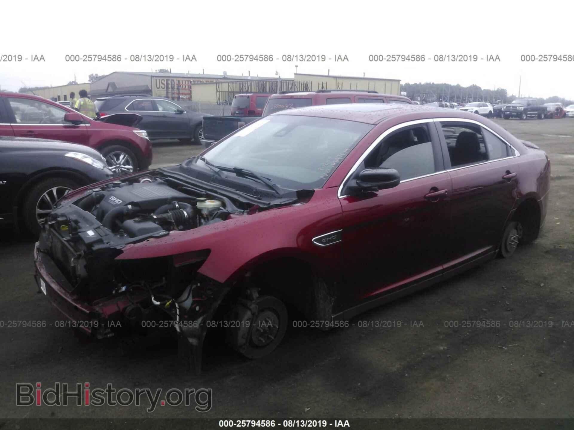 2013 FORD TAURUS - VIN: 1FAHP2KT2DG183888 - Фото 2