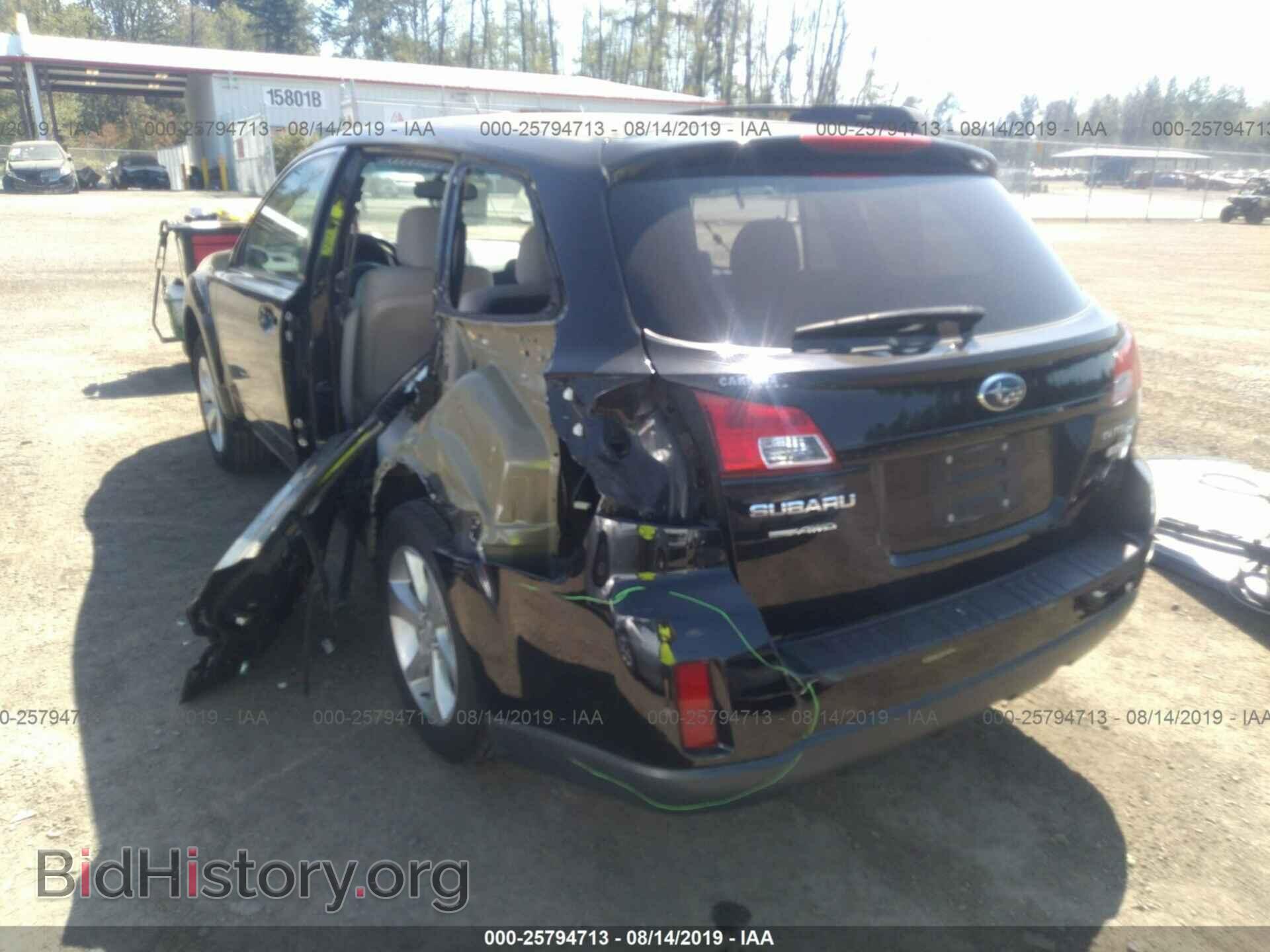2013 SUBARU OUTBACK - VIN: 4S4BRBCC5D3206429 - Фото 3