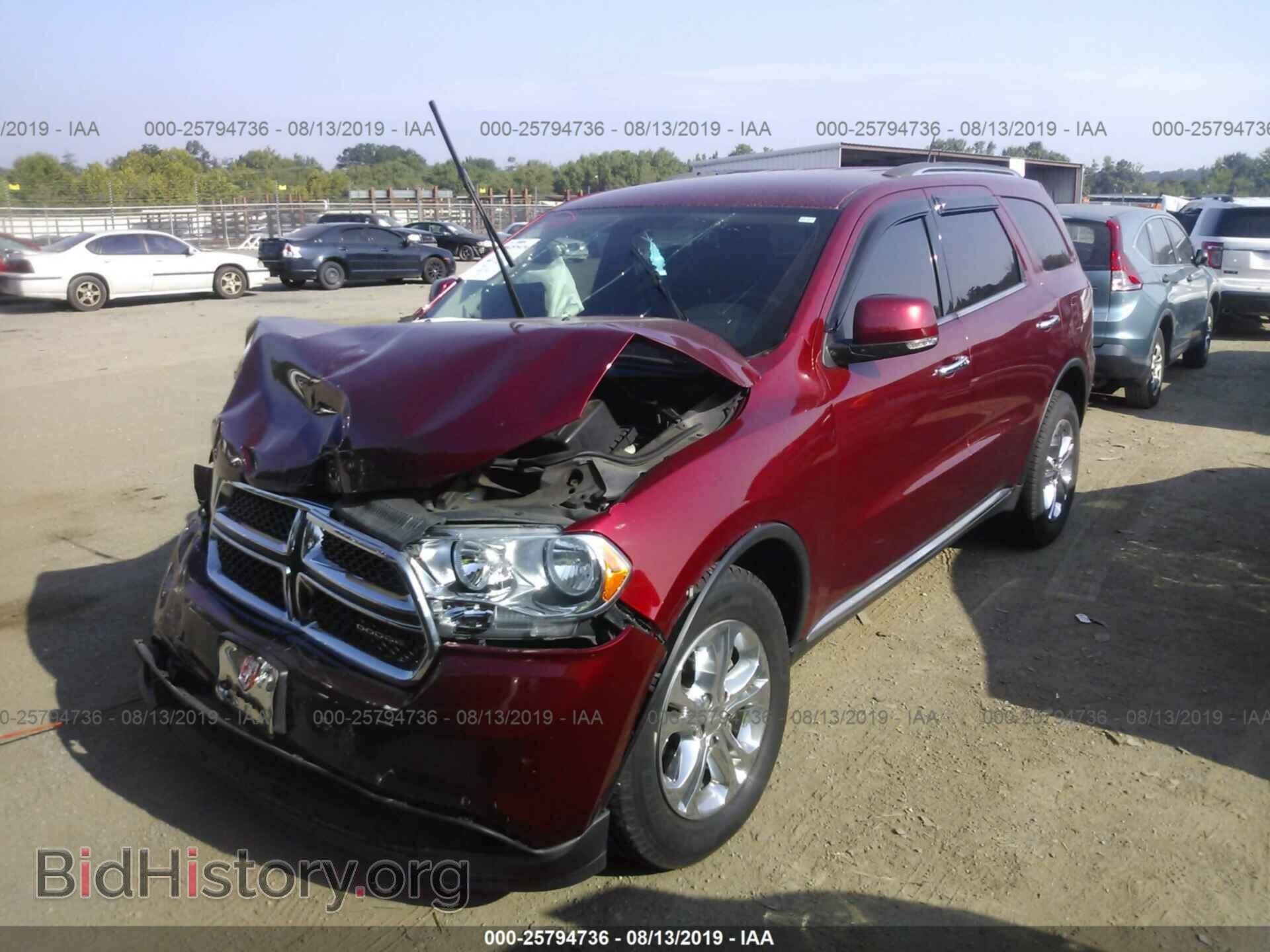 2013 DODGE DURANGO - VIN: 1C4RDJDGXDC700752 - Фото 2