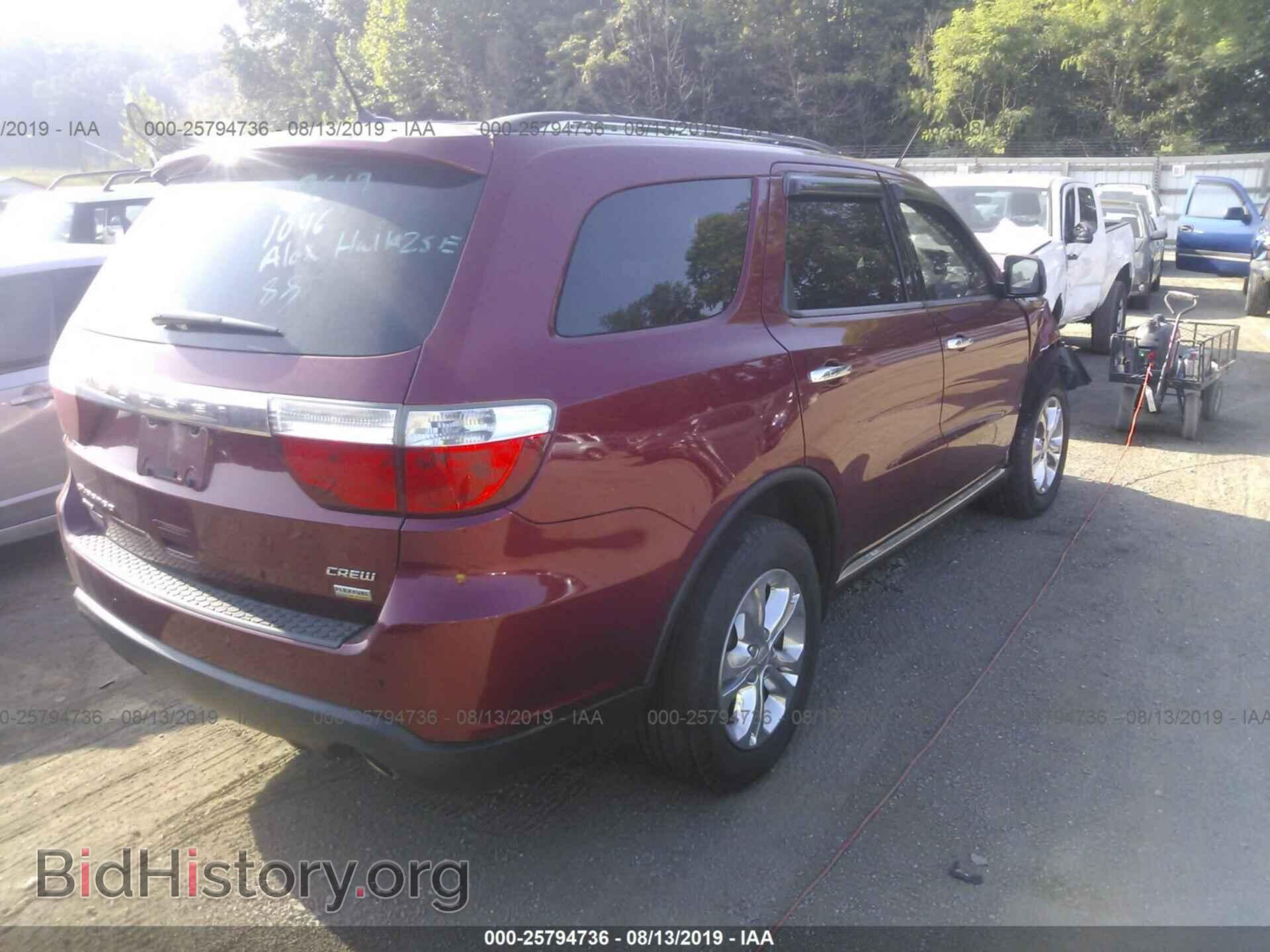 2013 DODGE DURANGO - VIN: 1C4RDJDGXDC700752 - Фото 4