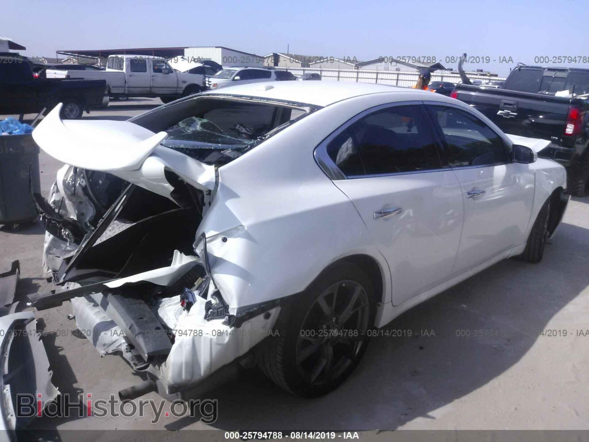 2014 NISSAN MAXIMA - VIN: 1N4AA5AP0EC466808 - Фото 4