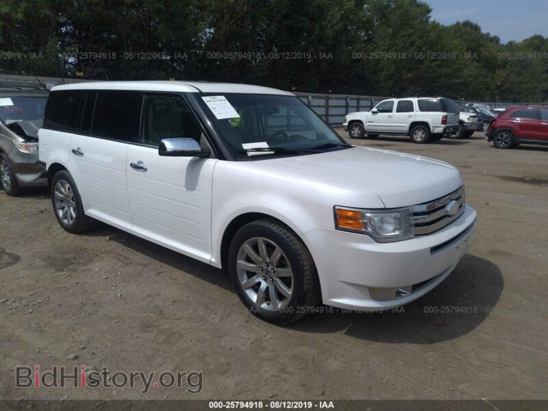 2011 Ford FLEX Limited (VIN 2FMGK5DC1BBD33363) — photo 1 of 10, IAAI, damage: rear