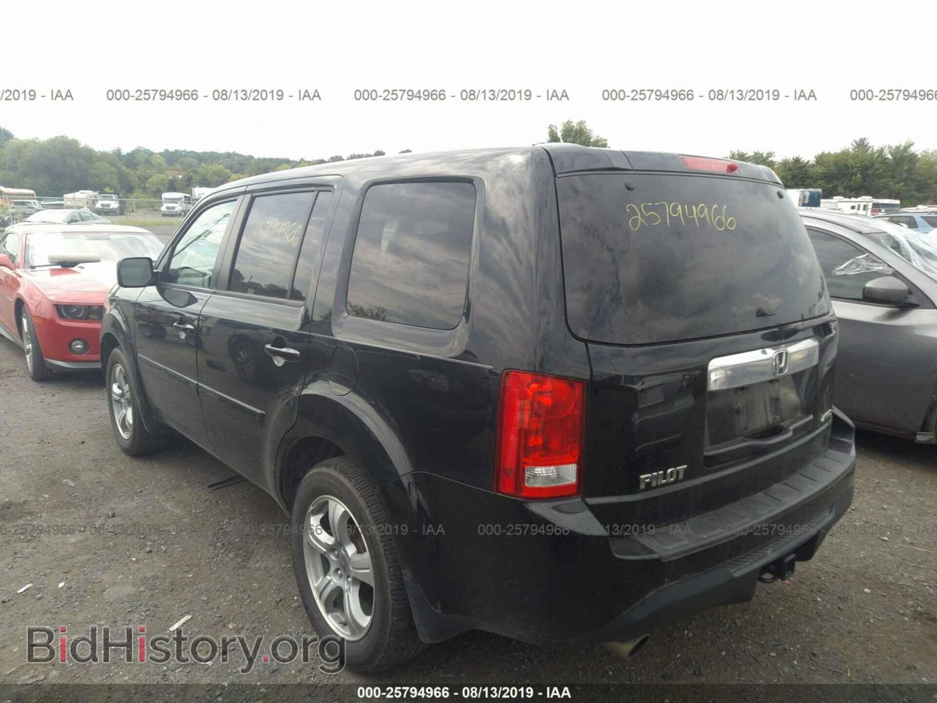 2012 HONDA PILOT - VIN: 5FNYF4H63CB063178 - Фото 3
