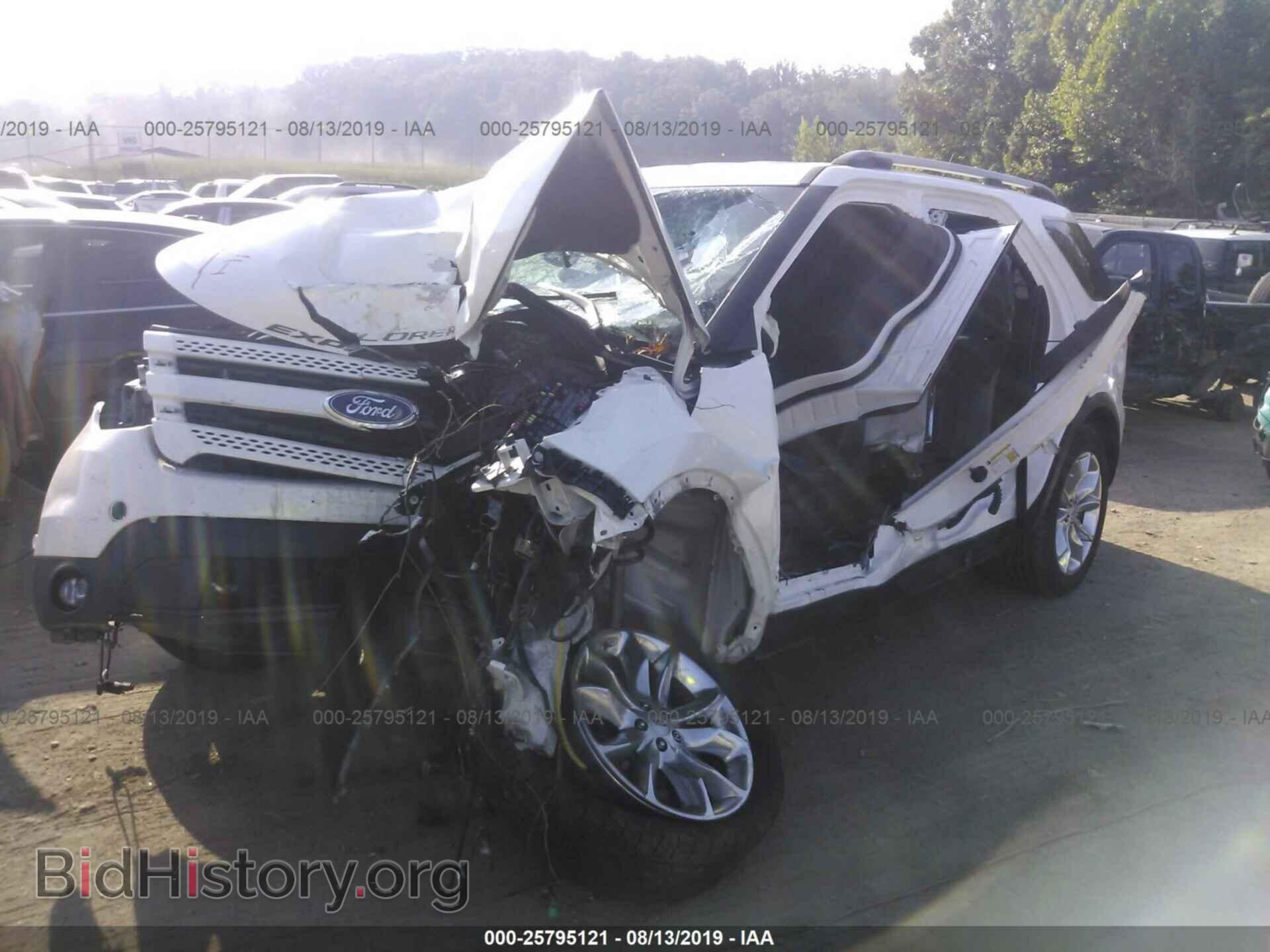 2013 FORD EXPLORER - VIN: 1FM5K8F87DGC43373 - Фото 2