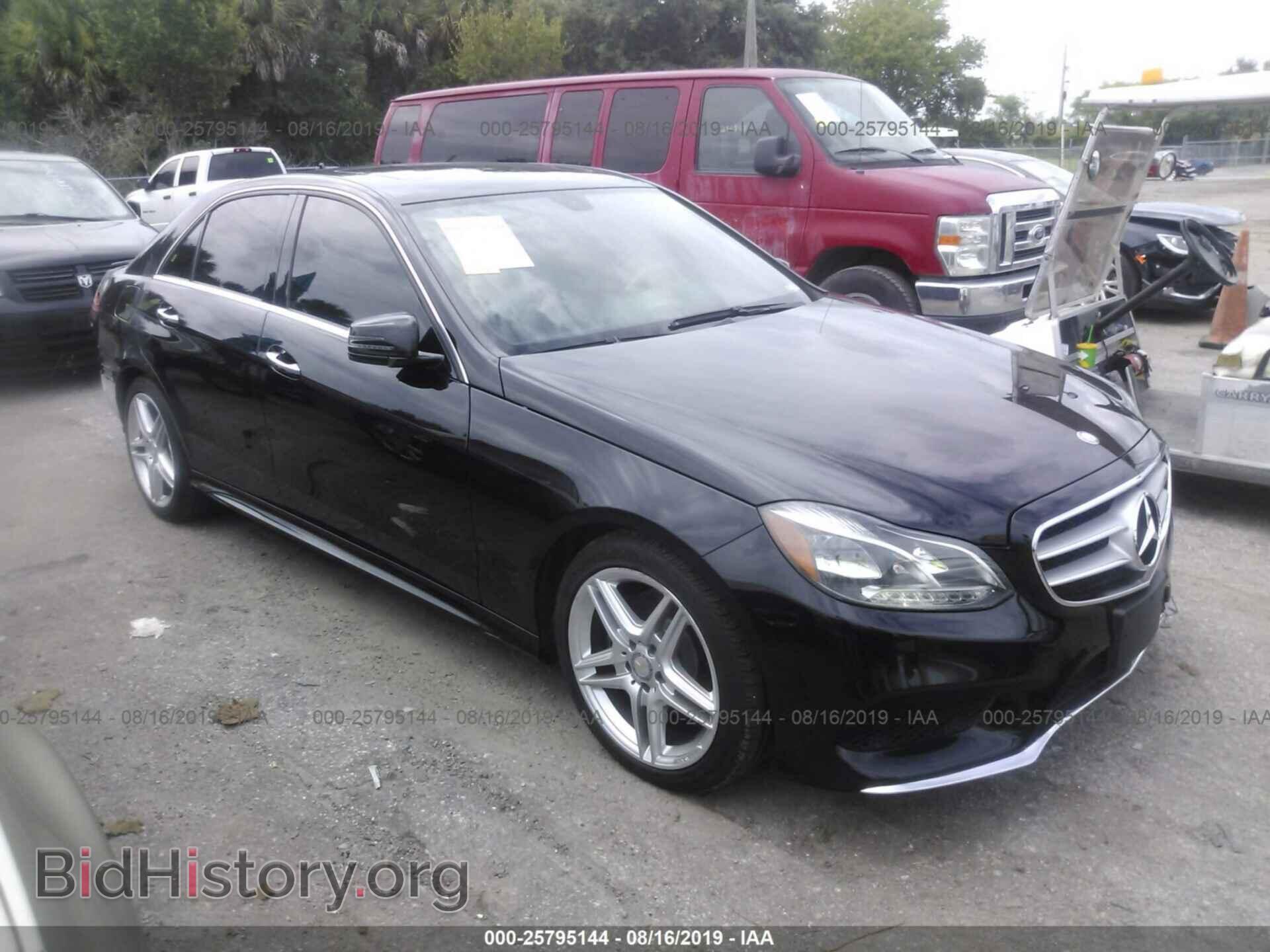 Photo WDDHF8JB5EA803359 - MERCEDES-BENZ E 2014