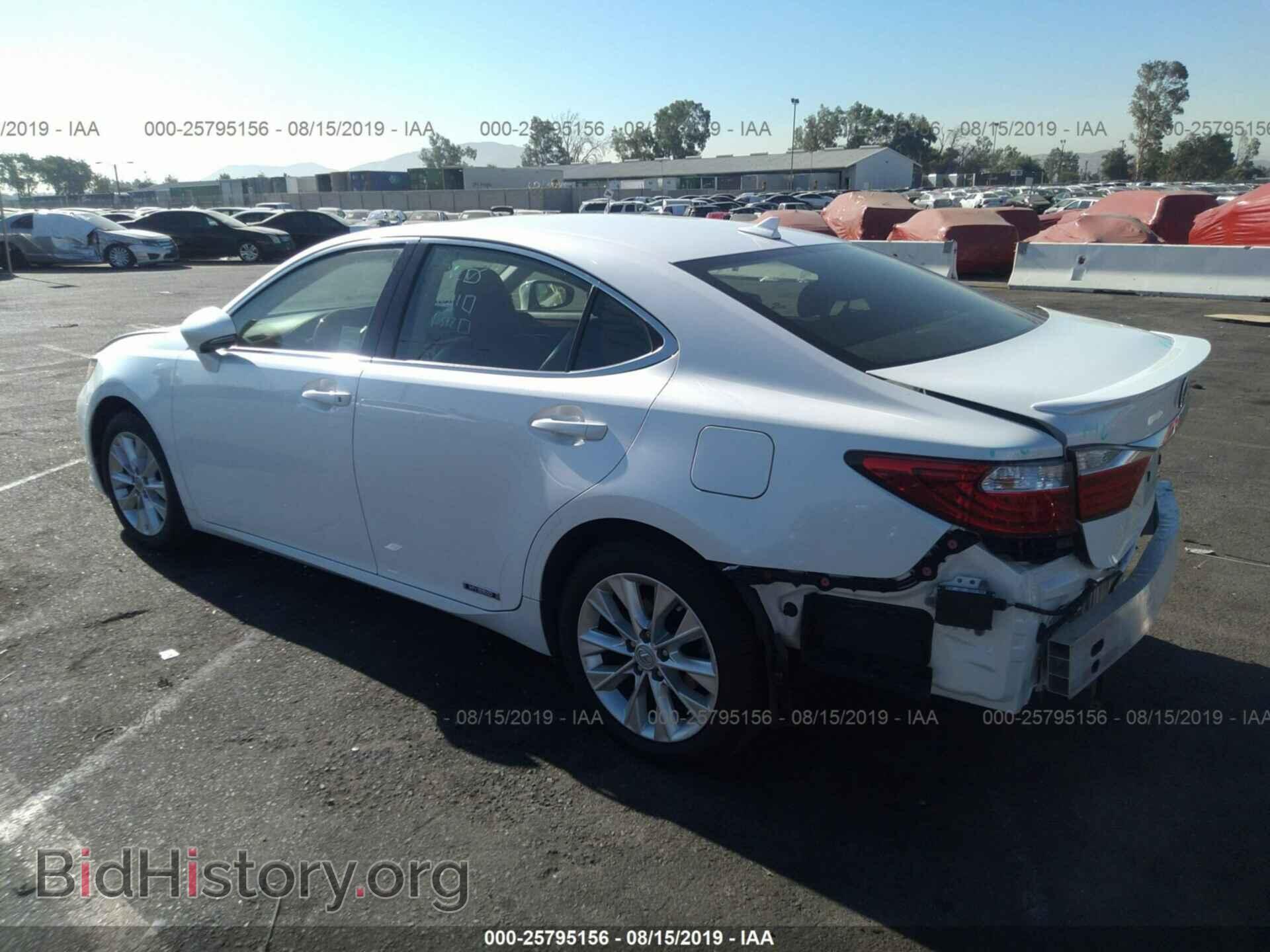 2013 LEXUS ES - VIN: JTHBW1GG0D2009967 - Фото 3