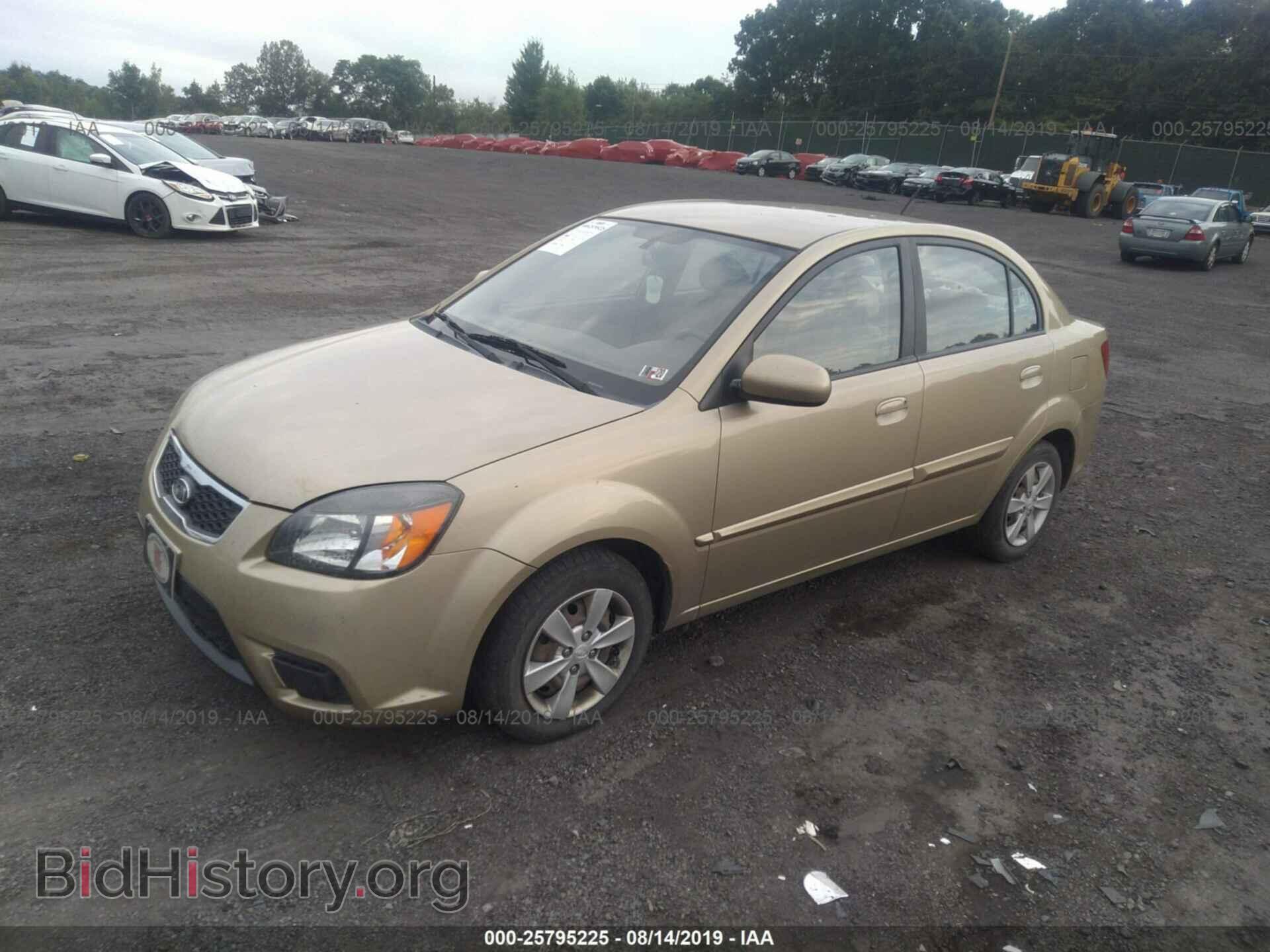 2011 KIA RIO - VIN: KNADH4A36B6736612 - Фото 2