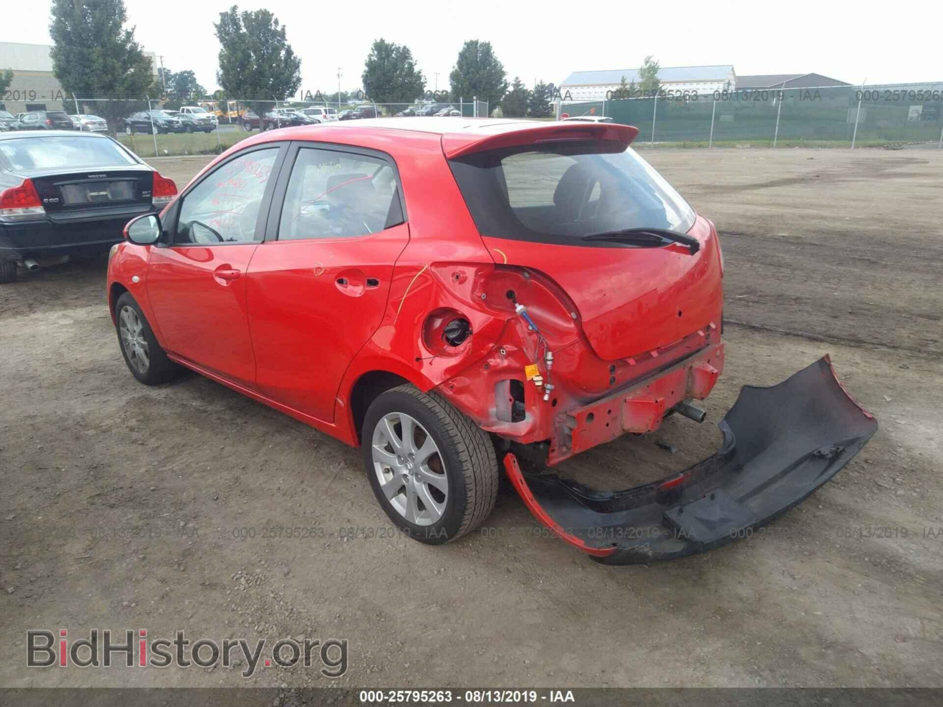 2012 MAZDA MAZDA2 - VIN: JM1DE1LZ7C0137847 - Фото 3