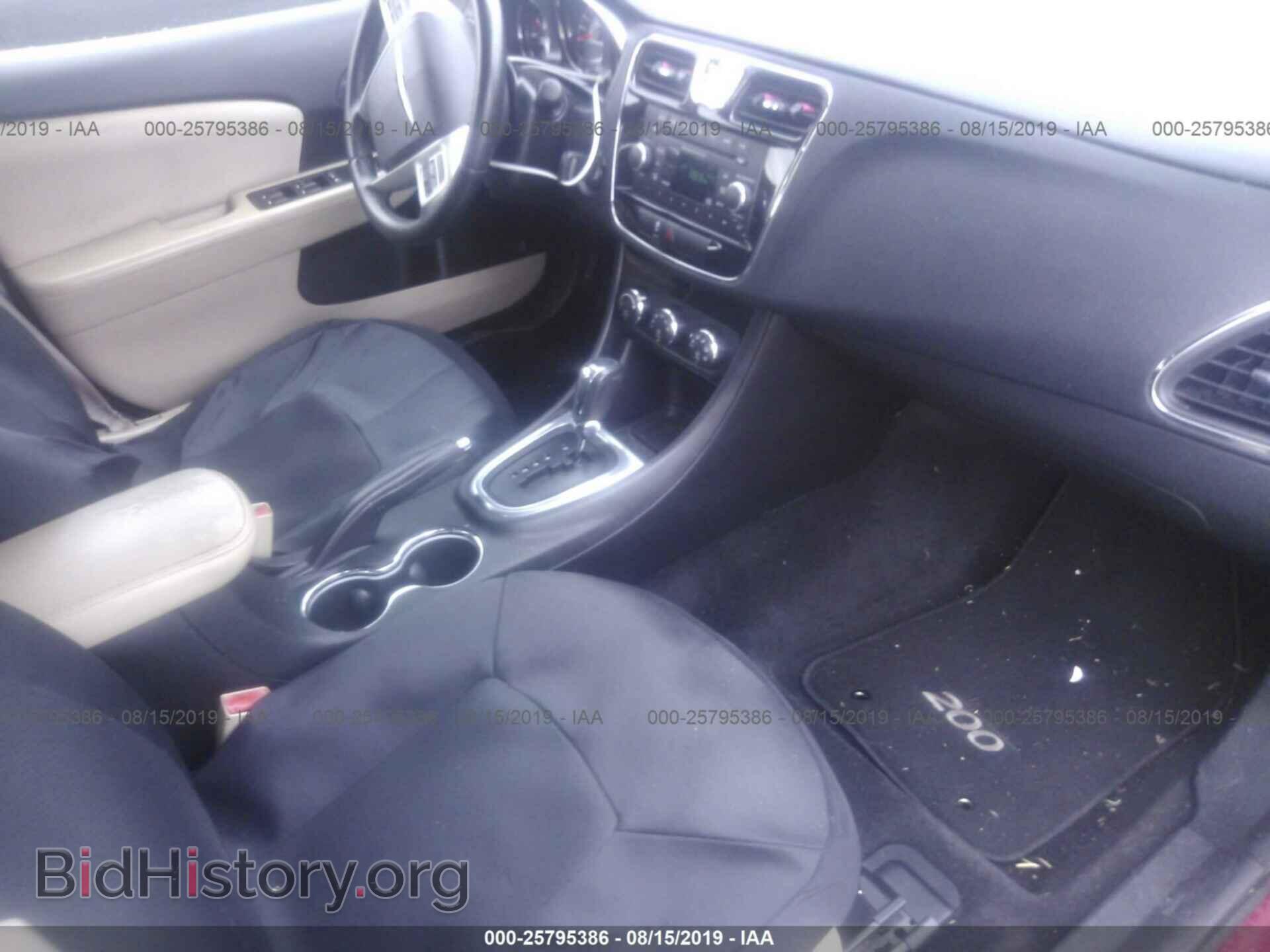 2013 CHRYSLER 200 - VIN: 1C3CCBBB9DN525313 - Фото 5