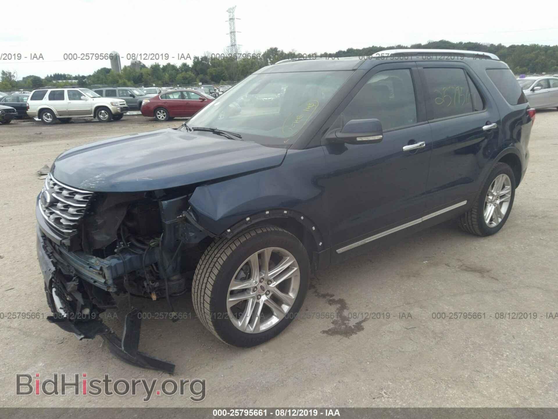 2016 FORD EXPLORER - VIN: 1FM5K8F81GGD00493 - Фото 2