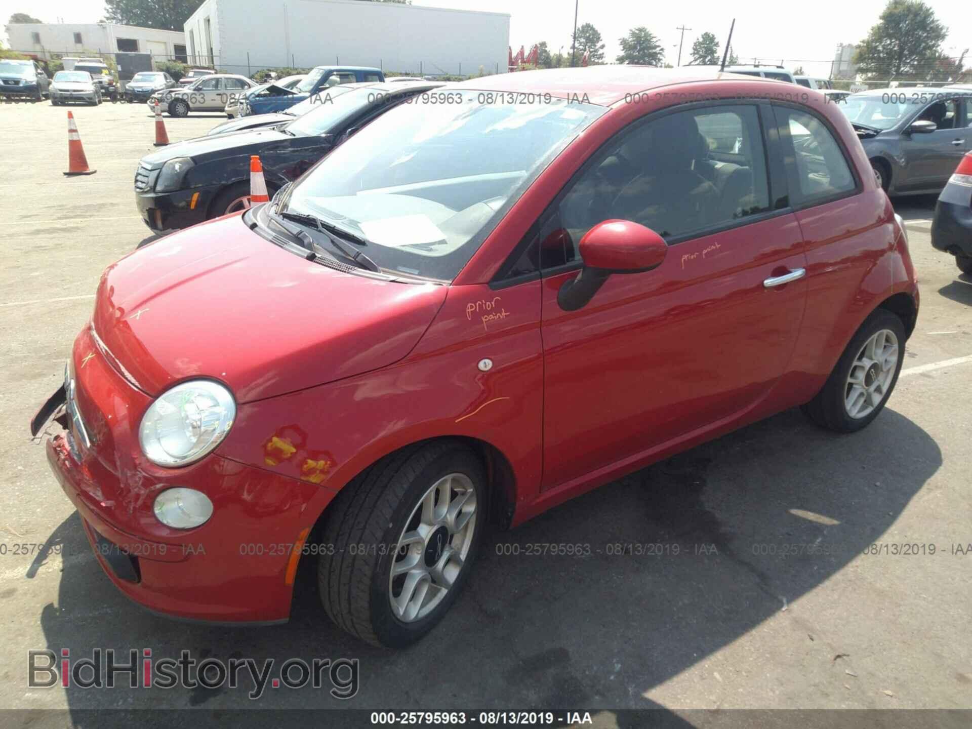 2015 FIAT 500 - VIN: 3C3CFFAR7FT623675 - Фото 2