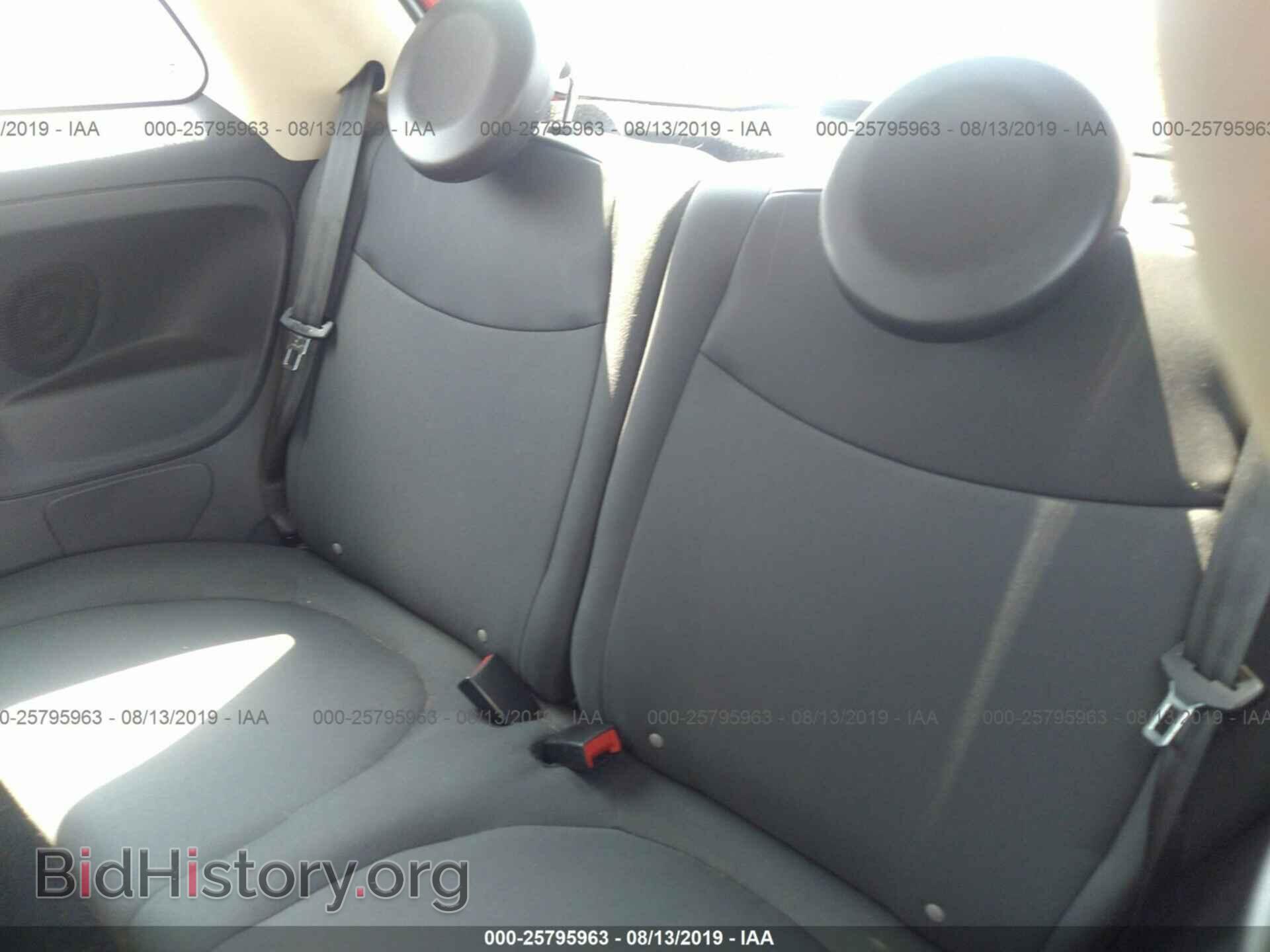 2015 FIAT 500 - VIN: 3C3CFFAR7FT623675 - Фото 8