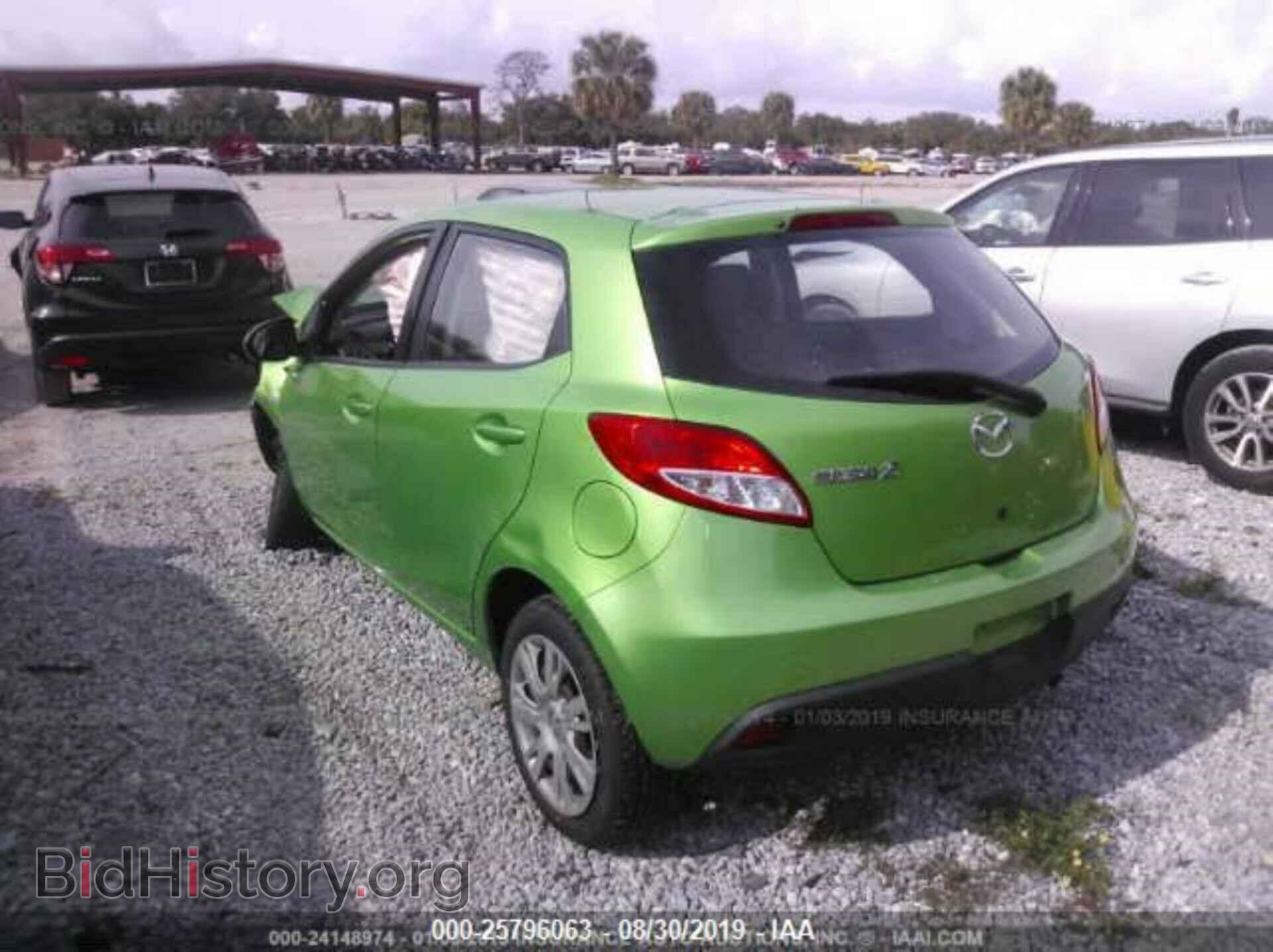 2011 MAZDA MAZDA2 - VIN: JM1DE1HZ9B0124654 - Фото 3