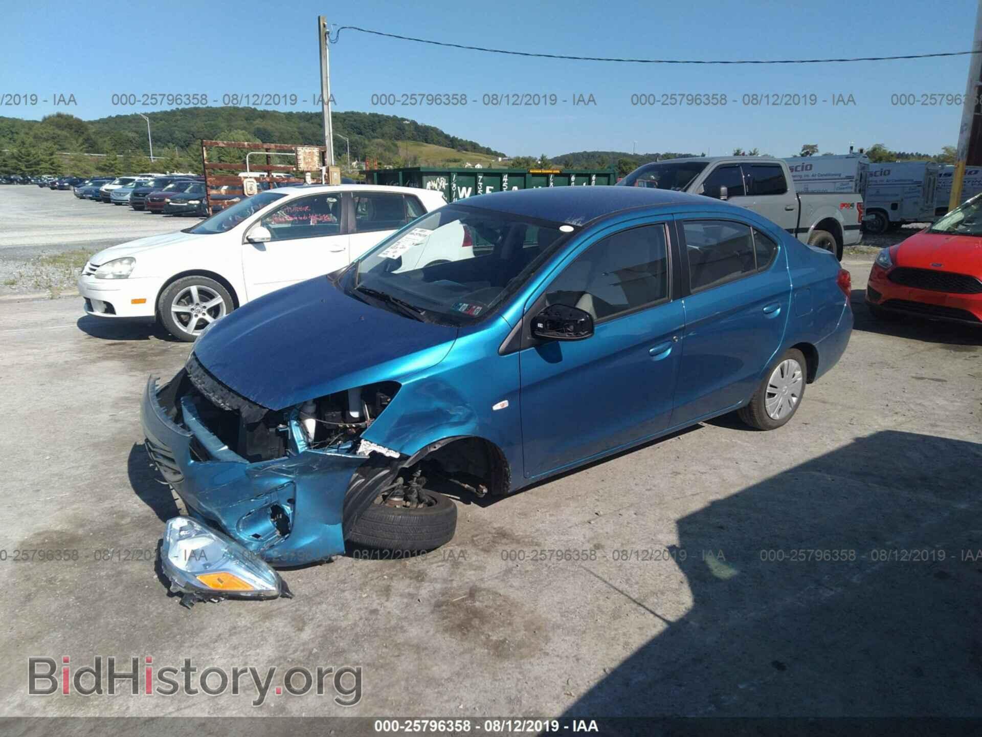 2018 MITSUBISHI MIRAGE - VIN: ML32F3FJXJHF01463 - Фото 2