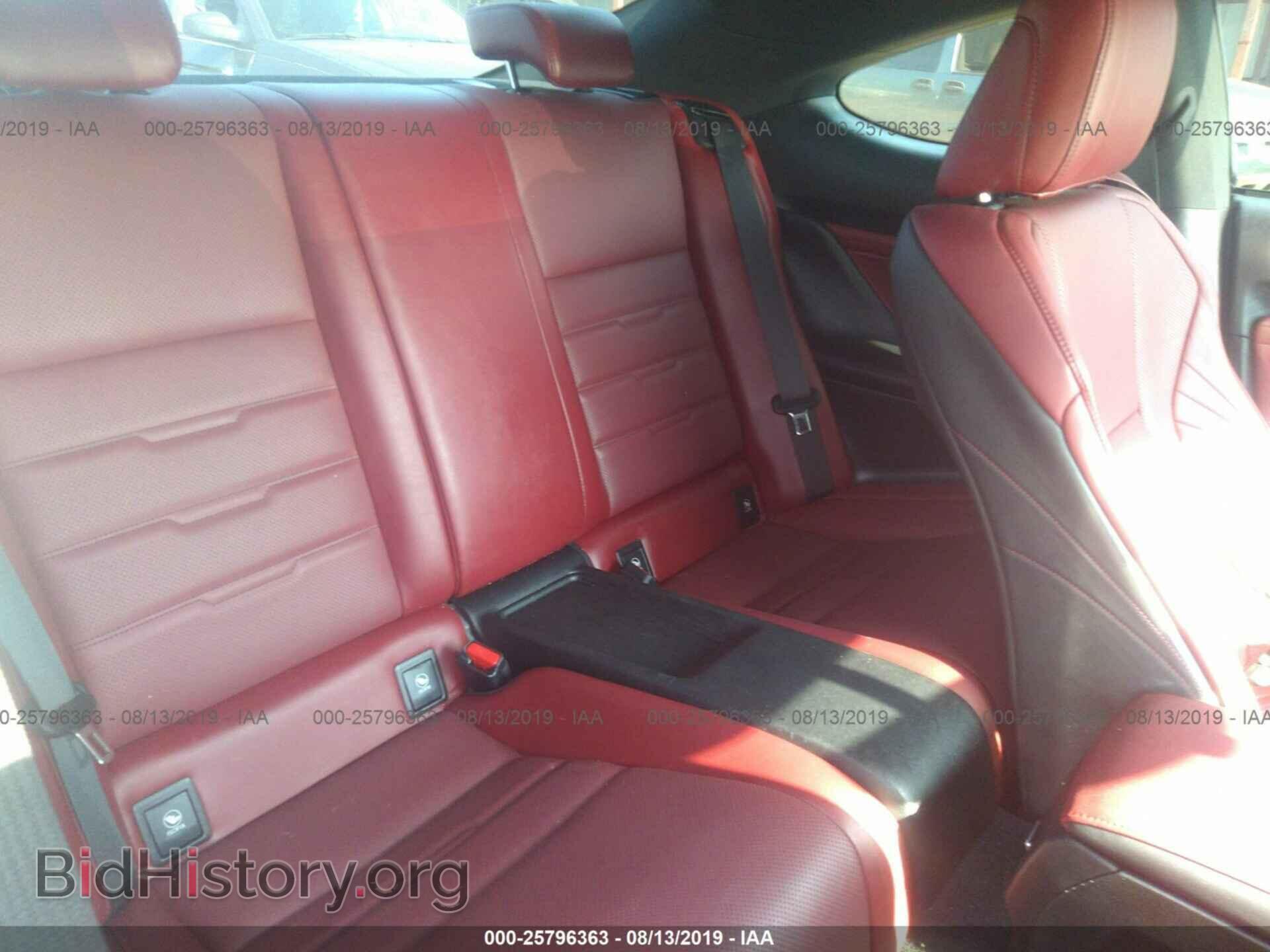 2016 LEXUS RC - VIN: JTHSE5BC4G5007107 - Фото 8