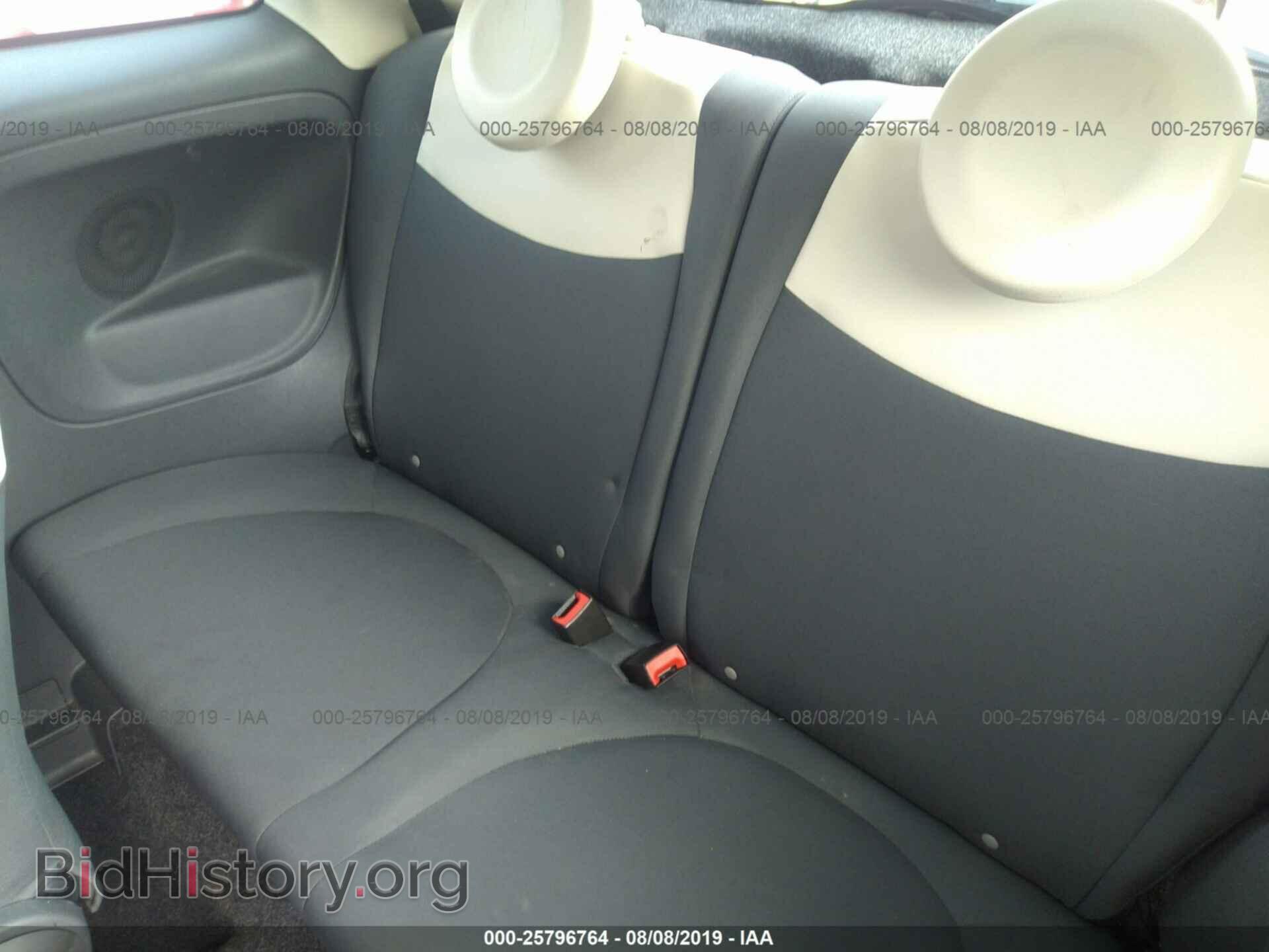2012 FIAT 500 - VIN: 3C3CFFAR8CT186880 - Фото 8