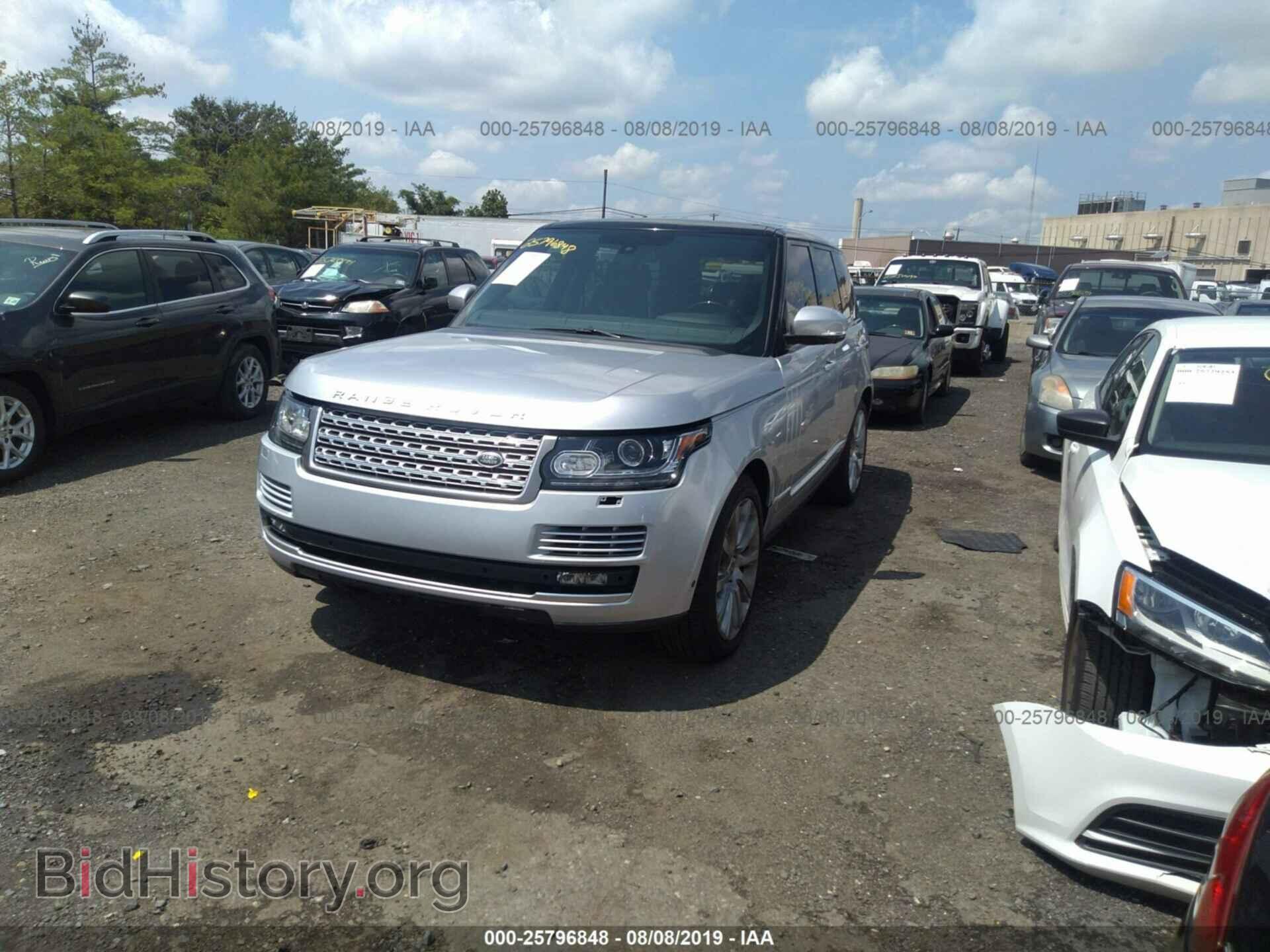 2013 LAND ROVER RANGE ROVER - VIN: SALGS2EF5DA122458 - Фото 2