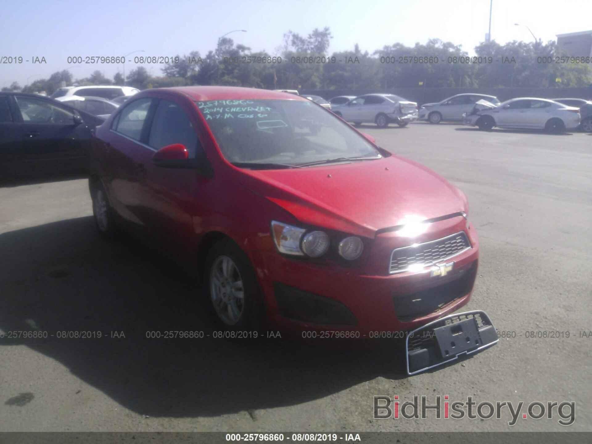 Фотография 1G1JC5SH8E4170109 - CHEVROLET SONIC 2014