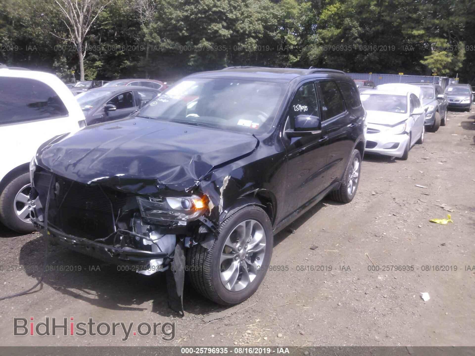 2019 DODGE DURANGO - VIN: 1C4RDJDG2KC674161 - Фото 2