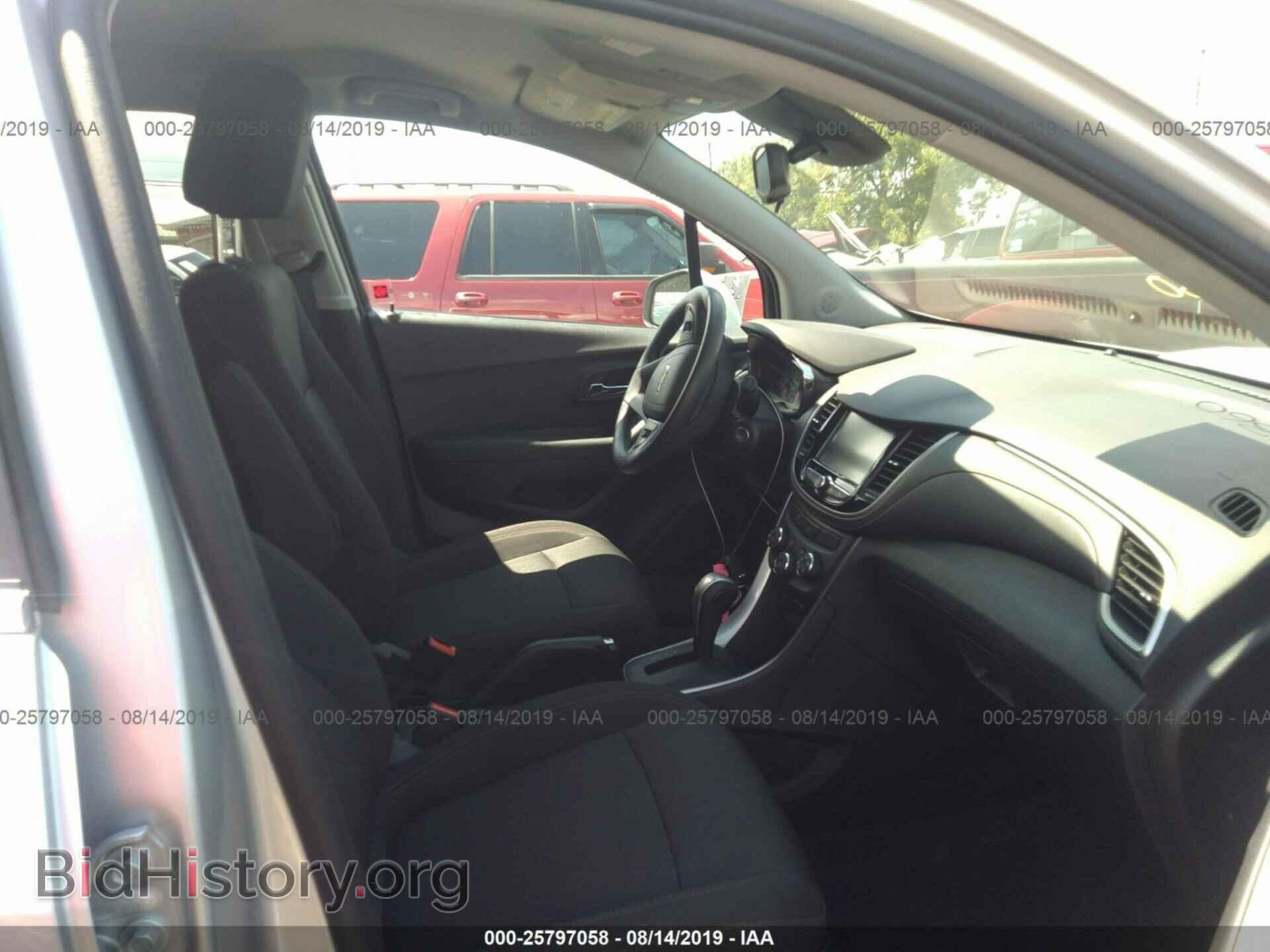 2017 CHEVROLET TRAX - VIN: 3GNCJLSB0HL262570 - Фото 5