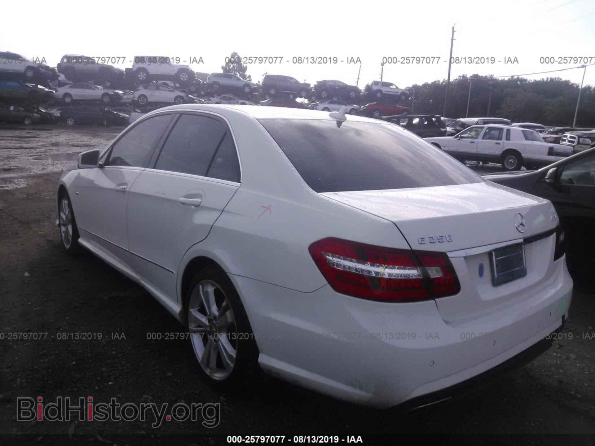 2012 MERCEDES-BENZ E - VIN: WDDHF8JB6CA620775 - Фото 3