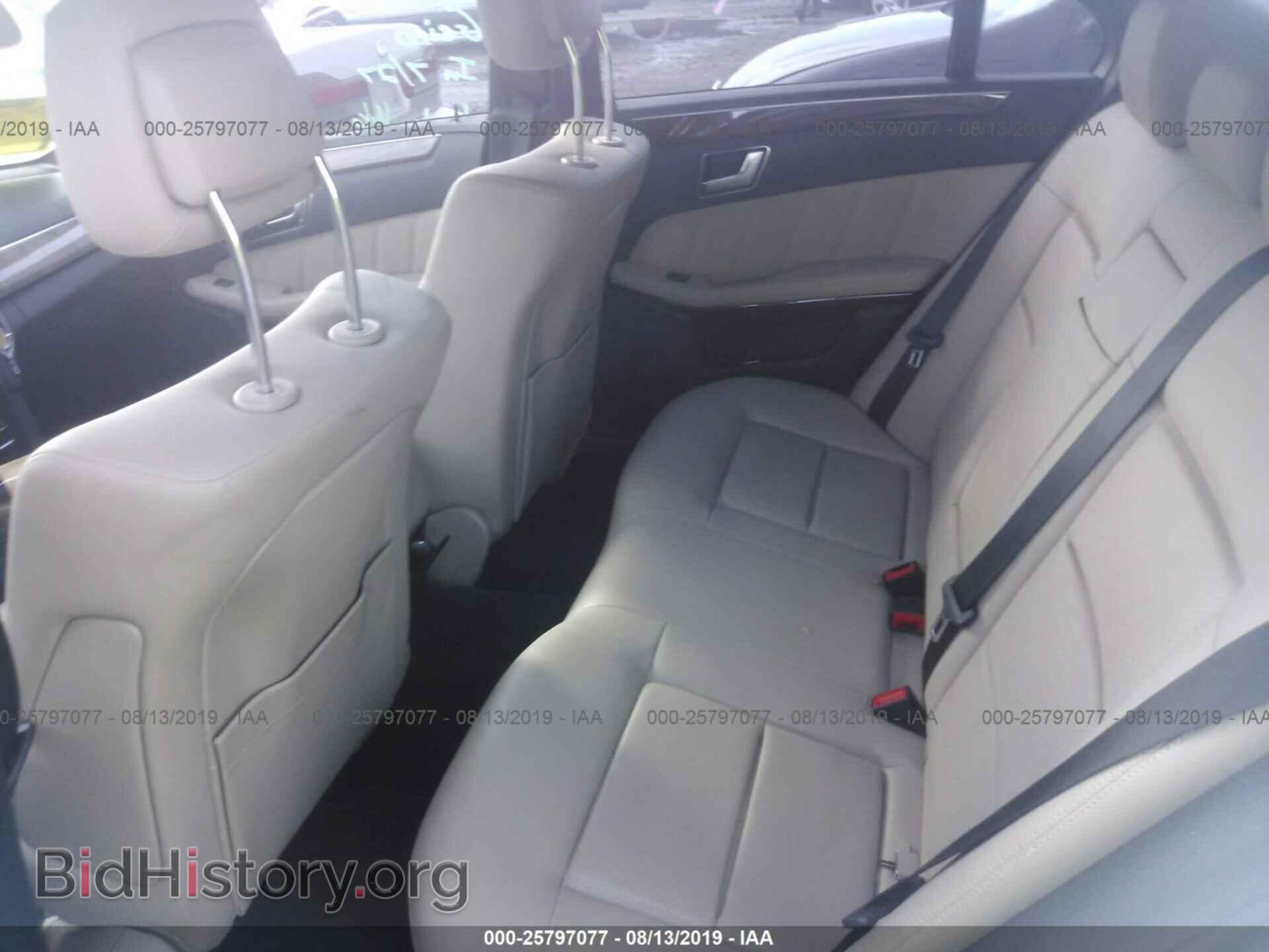 2012 MERCEDES-BENZ E - VIN: WDDHF8JB6CA620775 - Фото 8