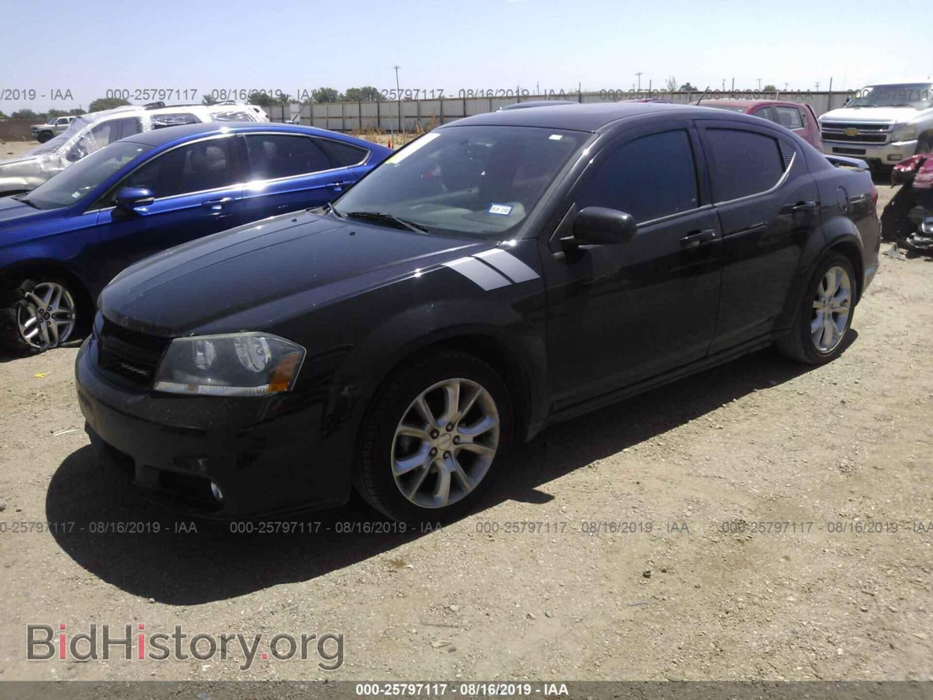 2012 DODGE AVENGER - VIN: 1C3CDZBG5CN253732 - Фото 2