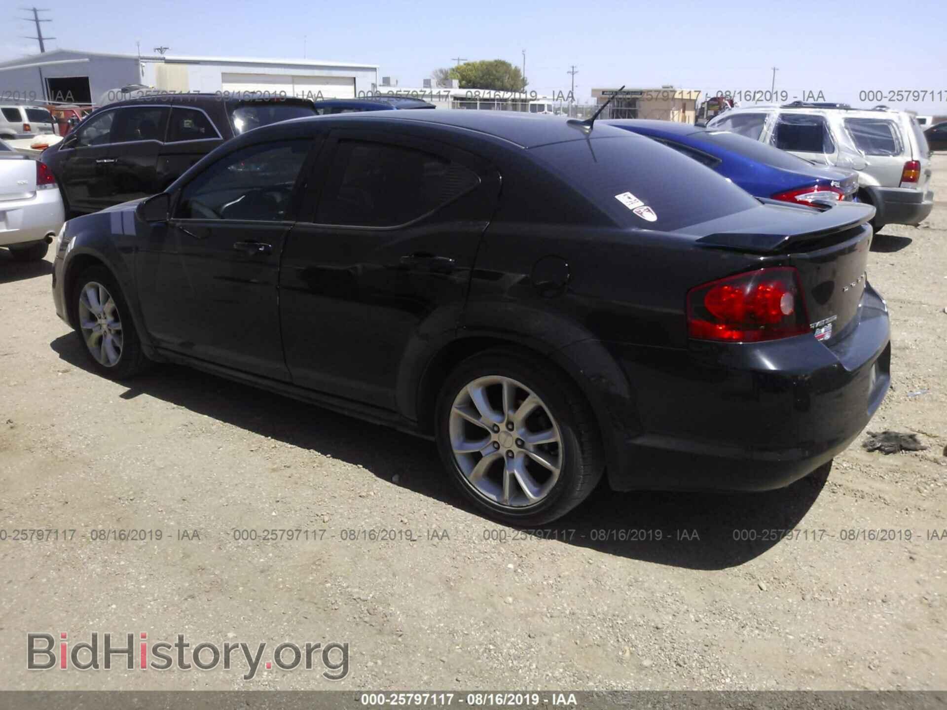 2012 DODGE AVENGER - VIN: 1C3CDZBG5CN253732 - Фото 3