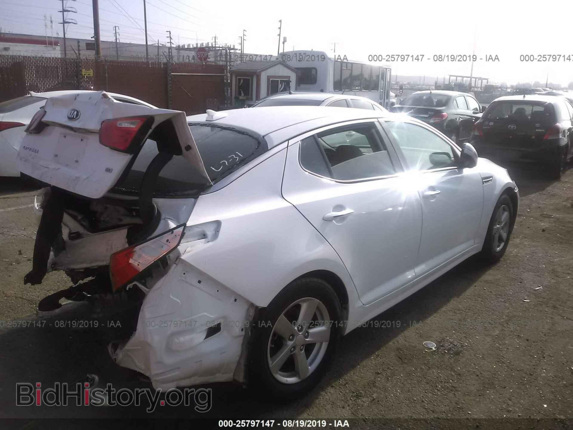 2014 KIA OPTIMA - VIN: 5XXGM4A79EG334717 - Фото 4