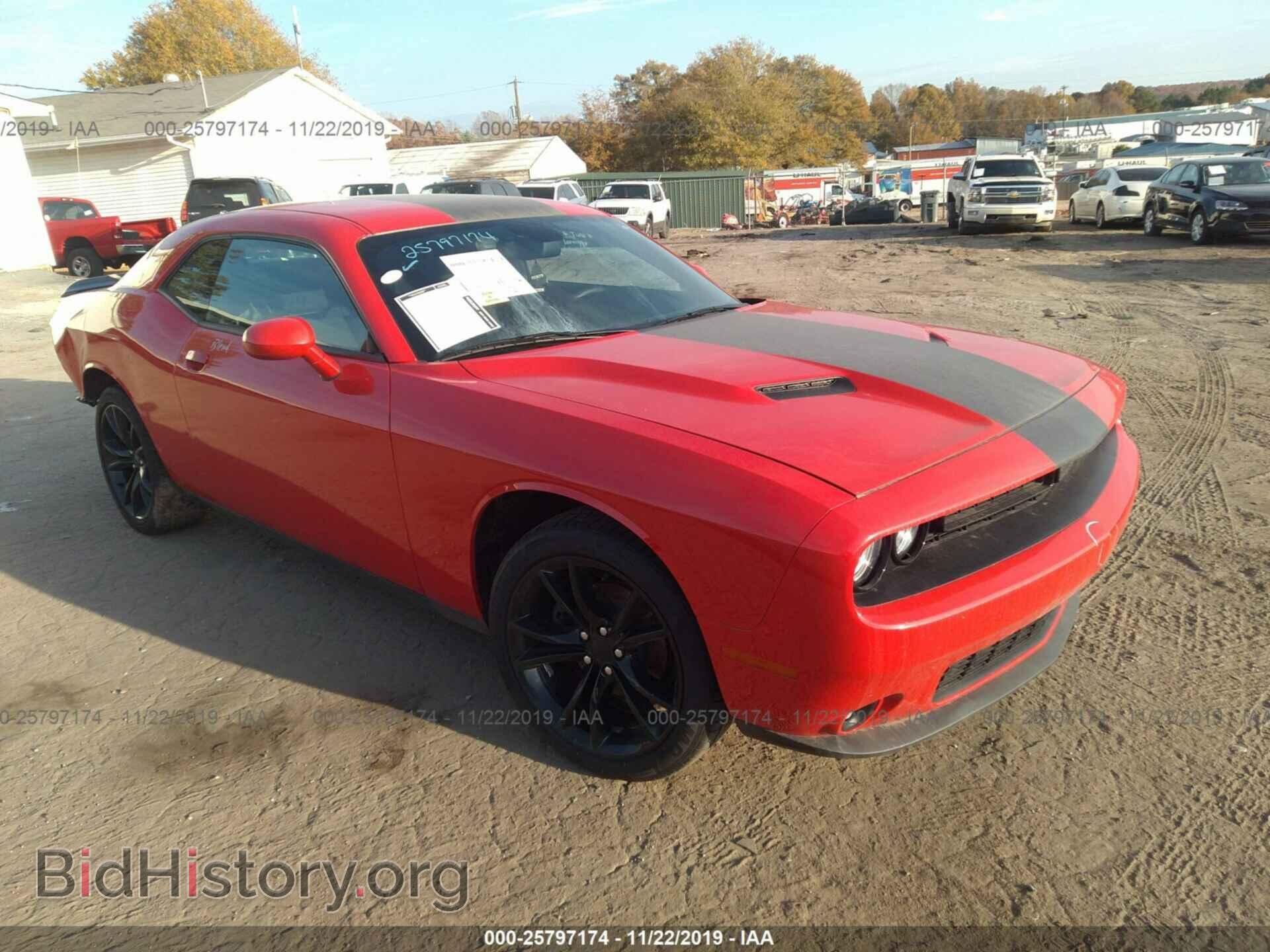 Фотография 2C3CDZAG3GH185236 - DODGE CHALLENGER 2016