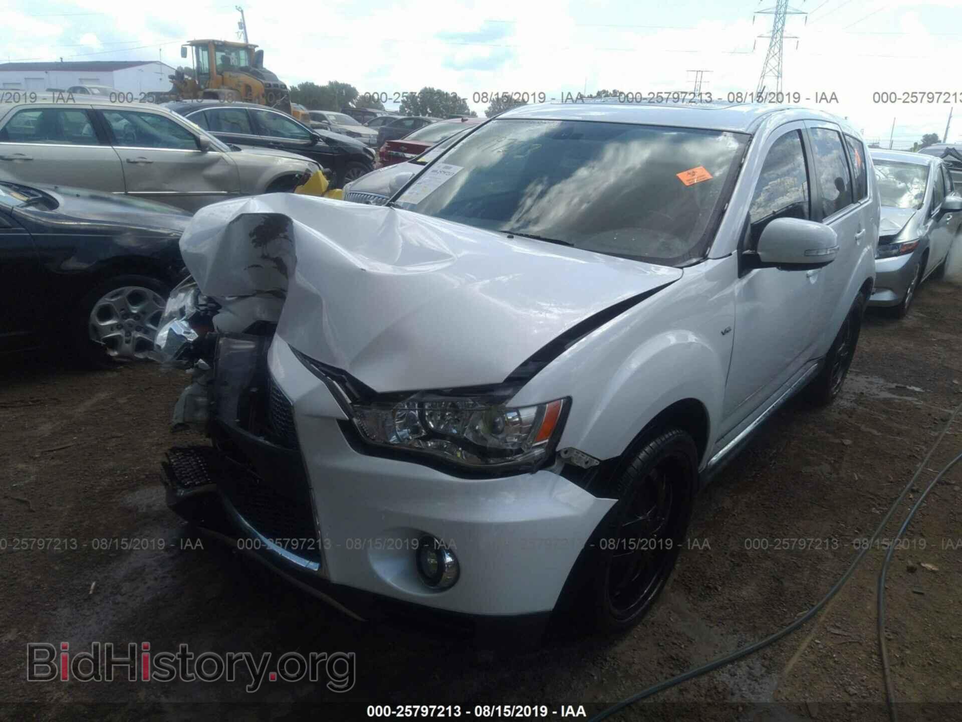 2011 MITSUBISHI OUTLANDER - VIN: JA4JS4AX9BU019685 - Фото 2