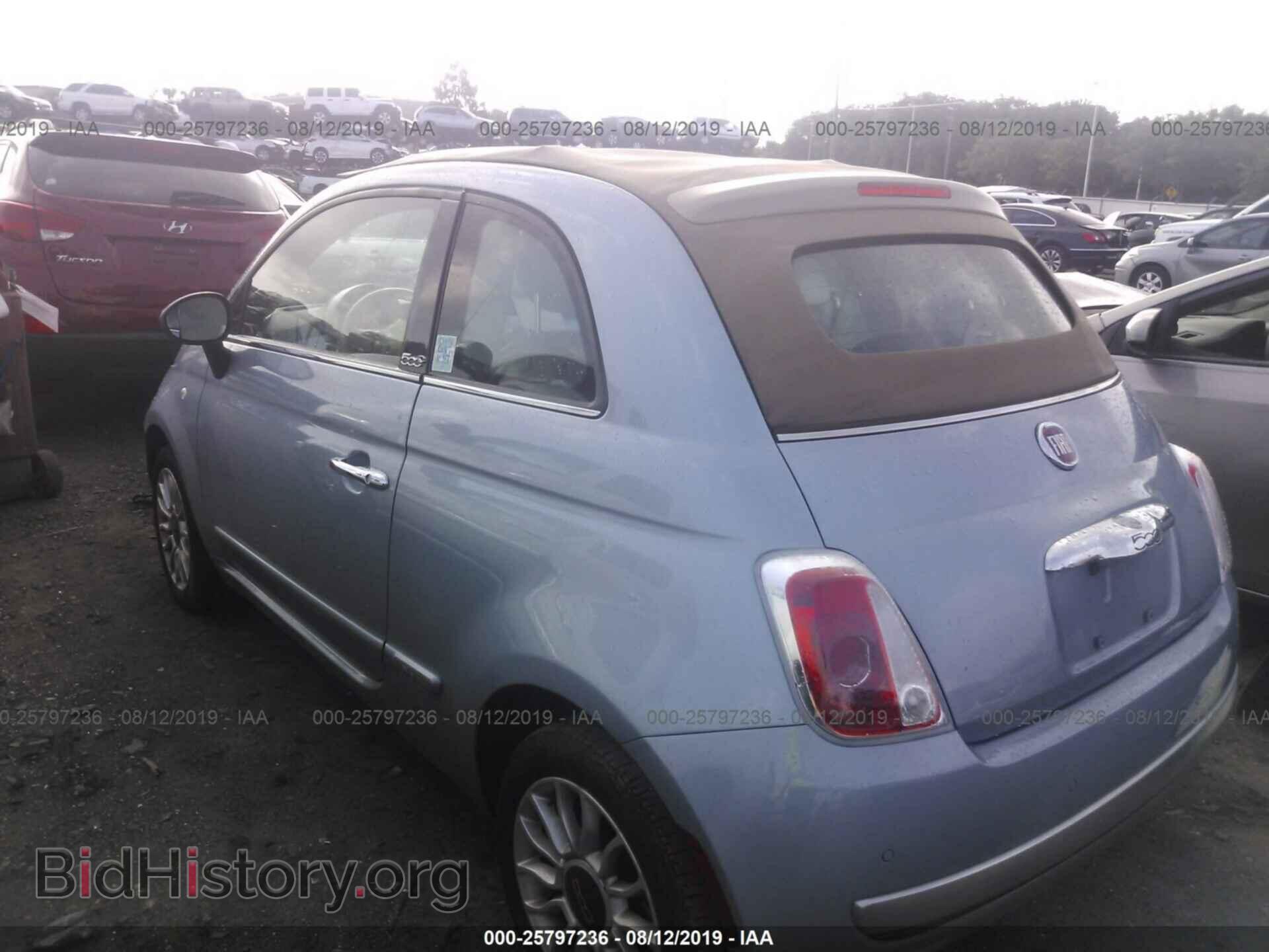 2013 FIAT 500 - VIN: 3C3CFFER3DT684528 - Фото 3