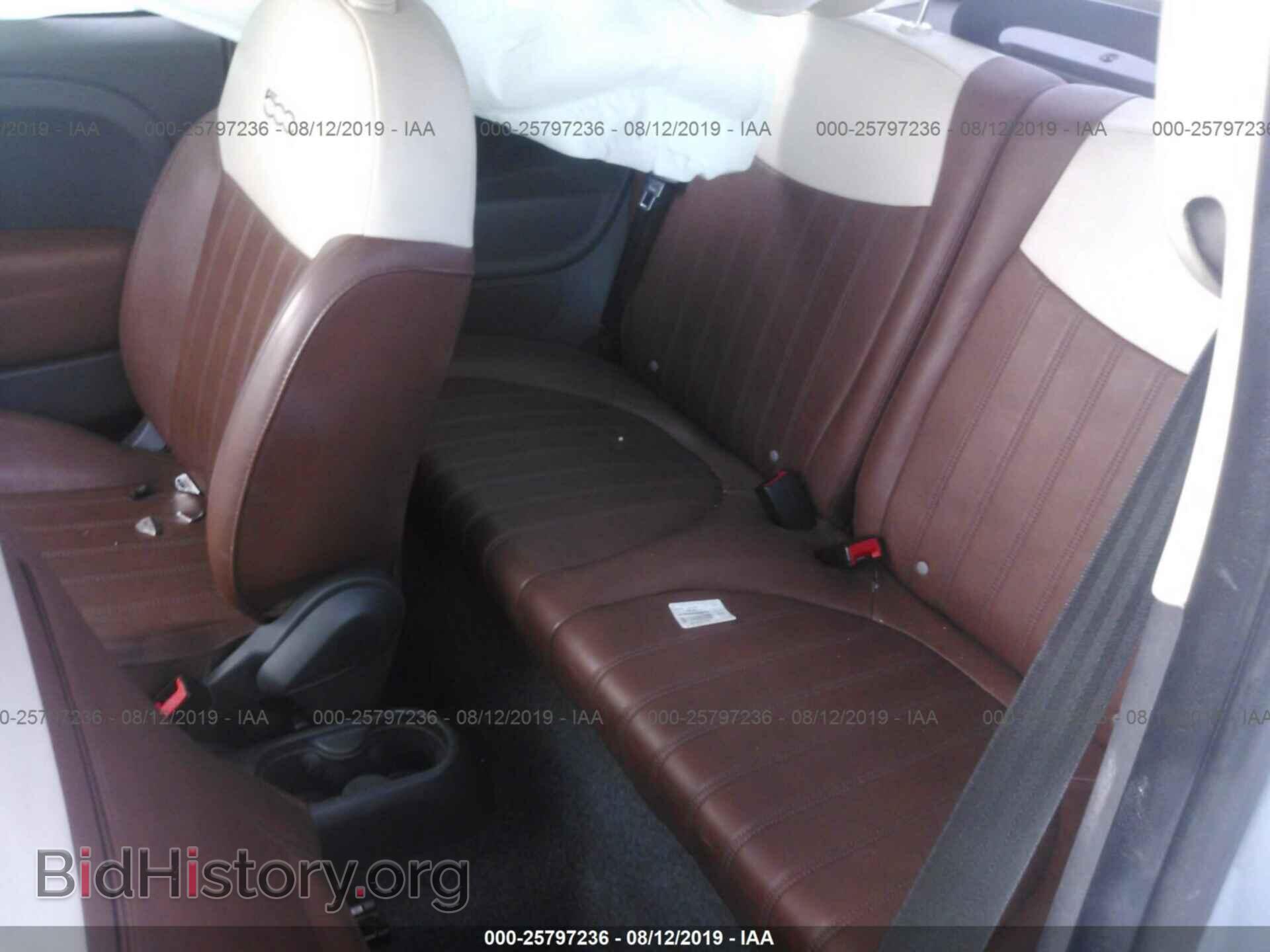 2013 FIAT 500 - VIN: 3C3CFFER3DT684528 - Фото 8