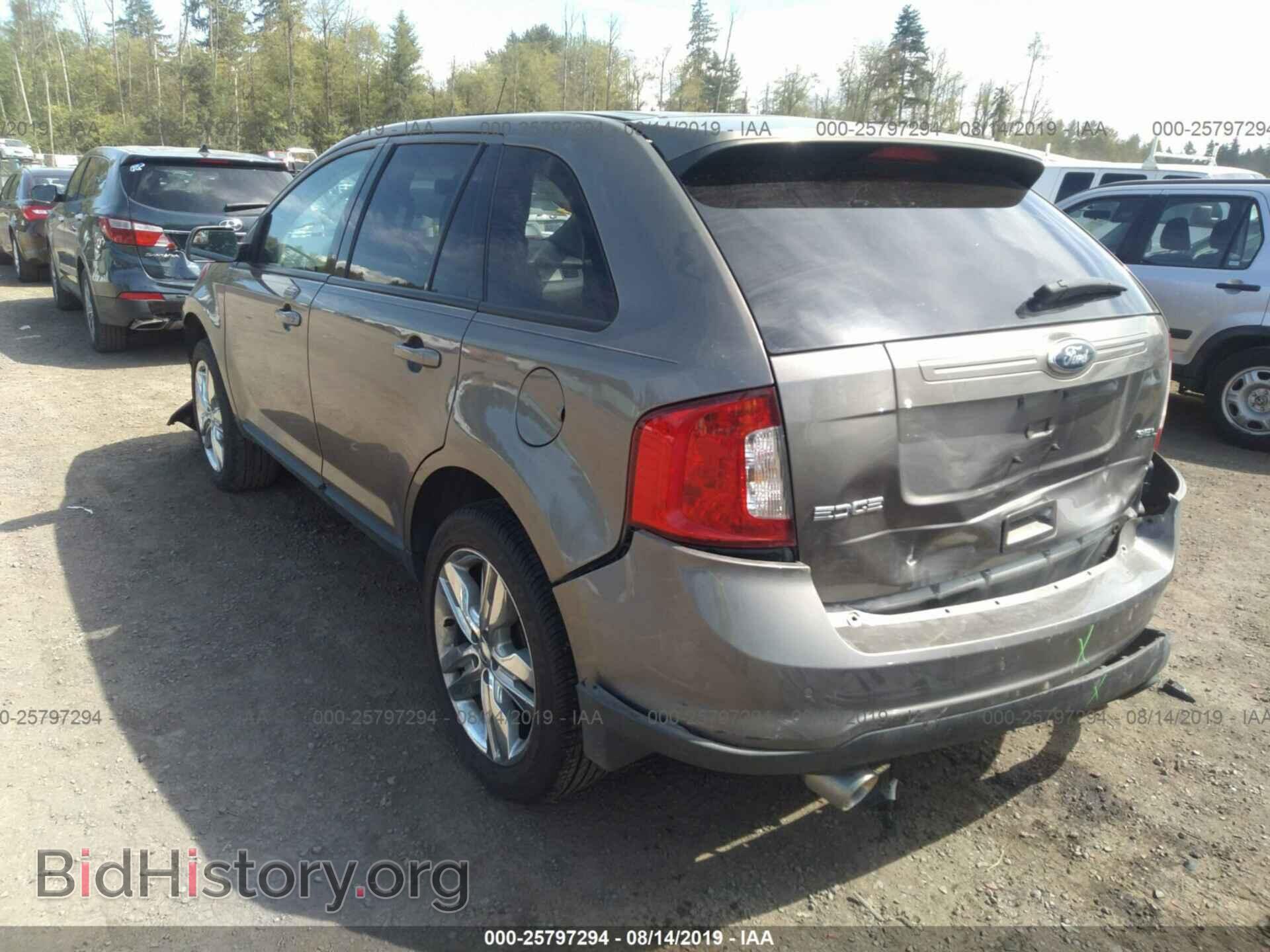 2014 FORD EDGE - VIN: 2FMDK3JC9EBA62570 - Фото 3