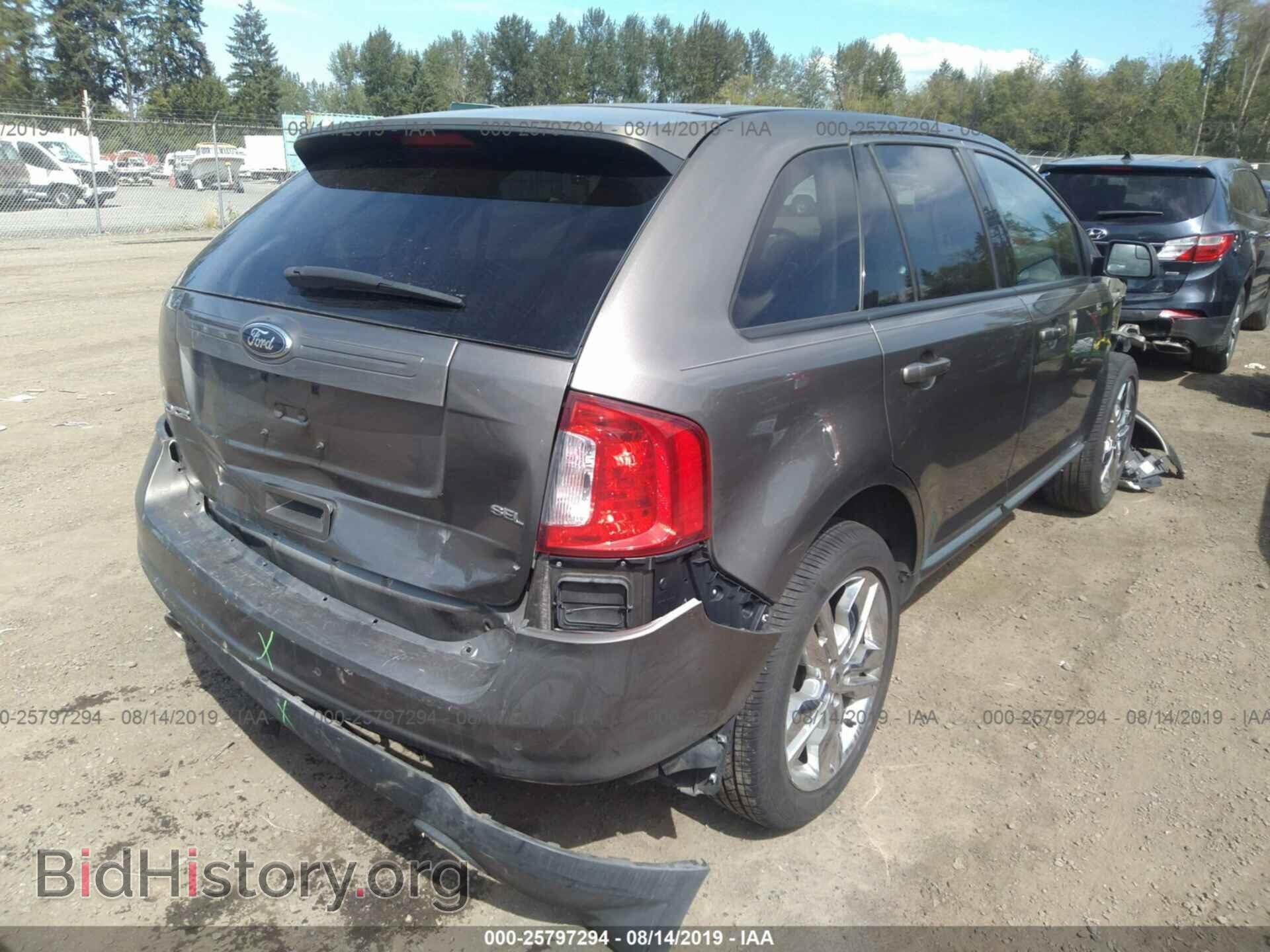 2014 FORD EDGE - VIN: 2FMDK3JC9EBA62570 - Фото 4