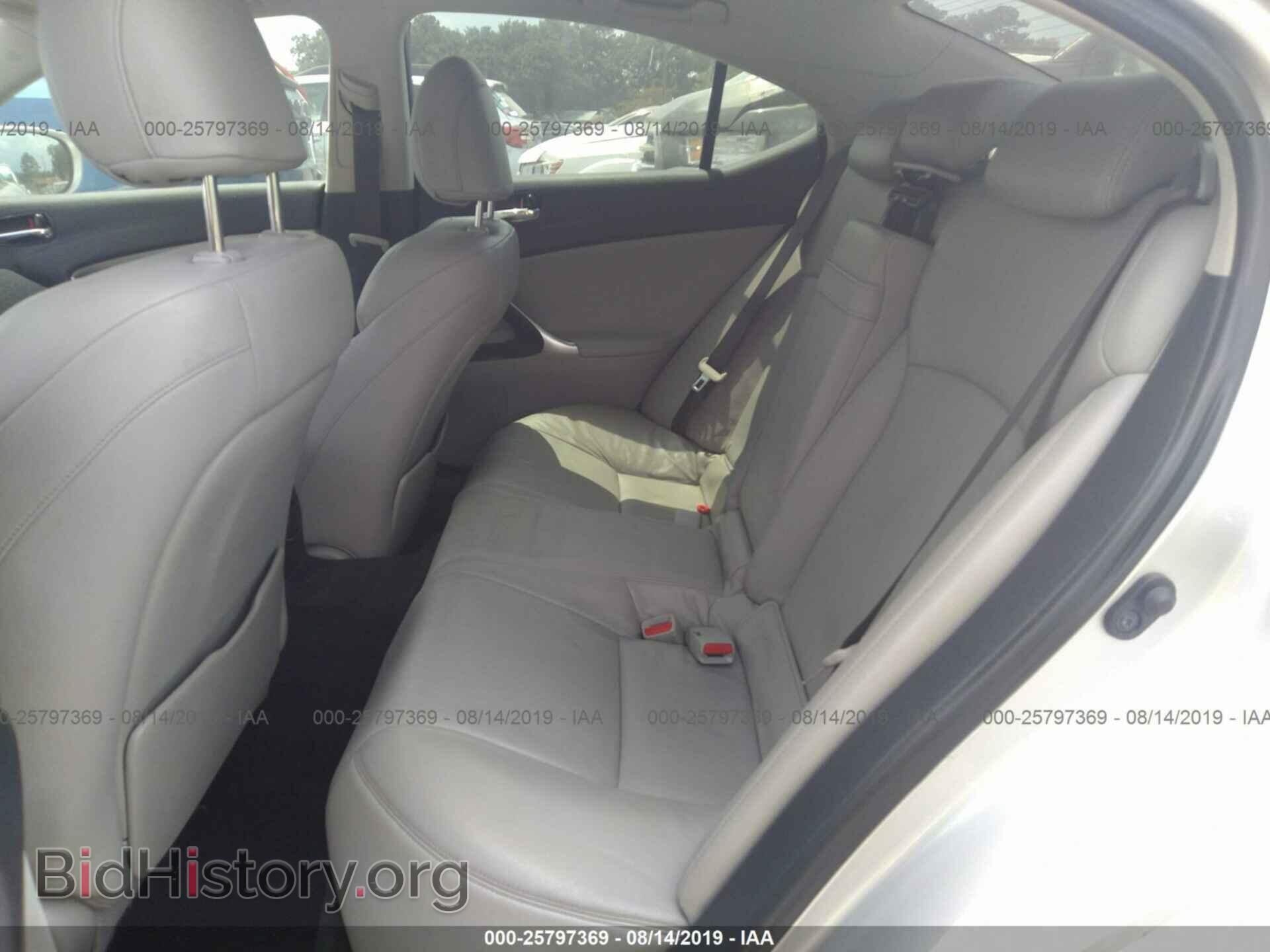2007 LEXUS IS - VIN: JTHBK262372048886 - Фото 8