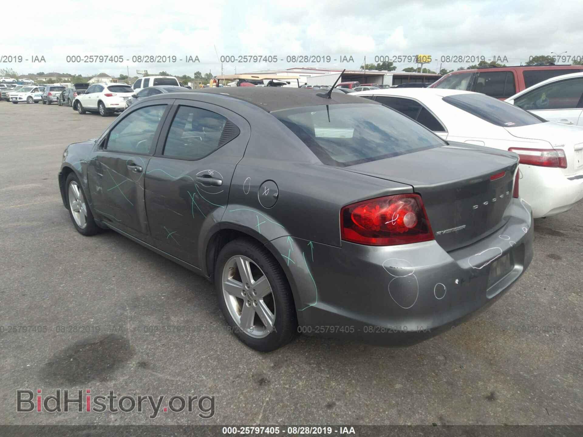 2013 DODGE AVENGER - VIN: 1C3CDZAB1DN707210 - Фото 3