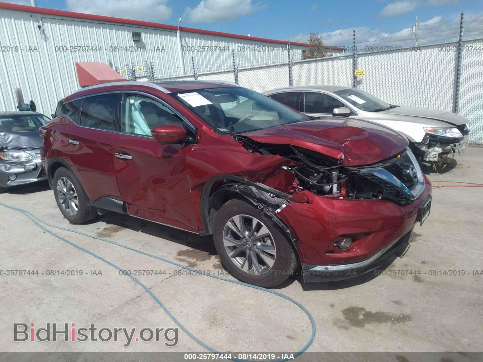 Photo 5N1AZ2MH7JN192006 - NISSAN MURANO 2018