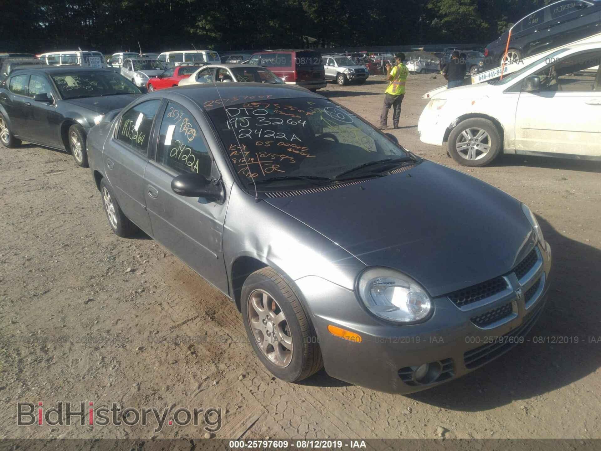 Photo 1B3ES56C25D226511 - DODGE NEON 2005