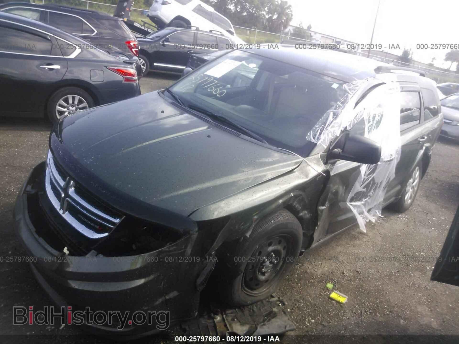 2016 DODGE JOURNEY - VIN: 3C4PDCAB7GT199730 - Фото 2