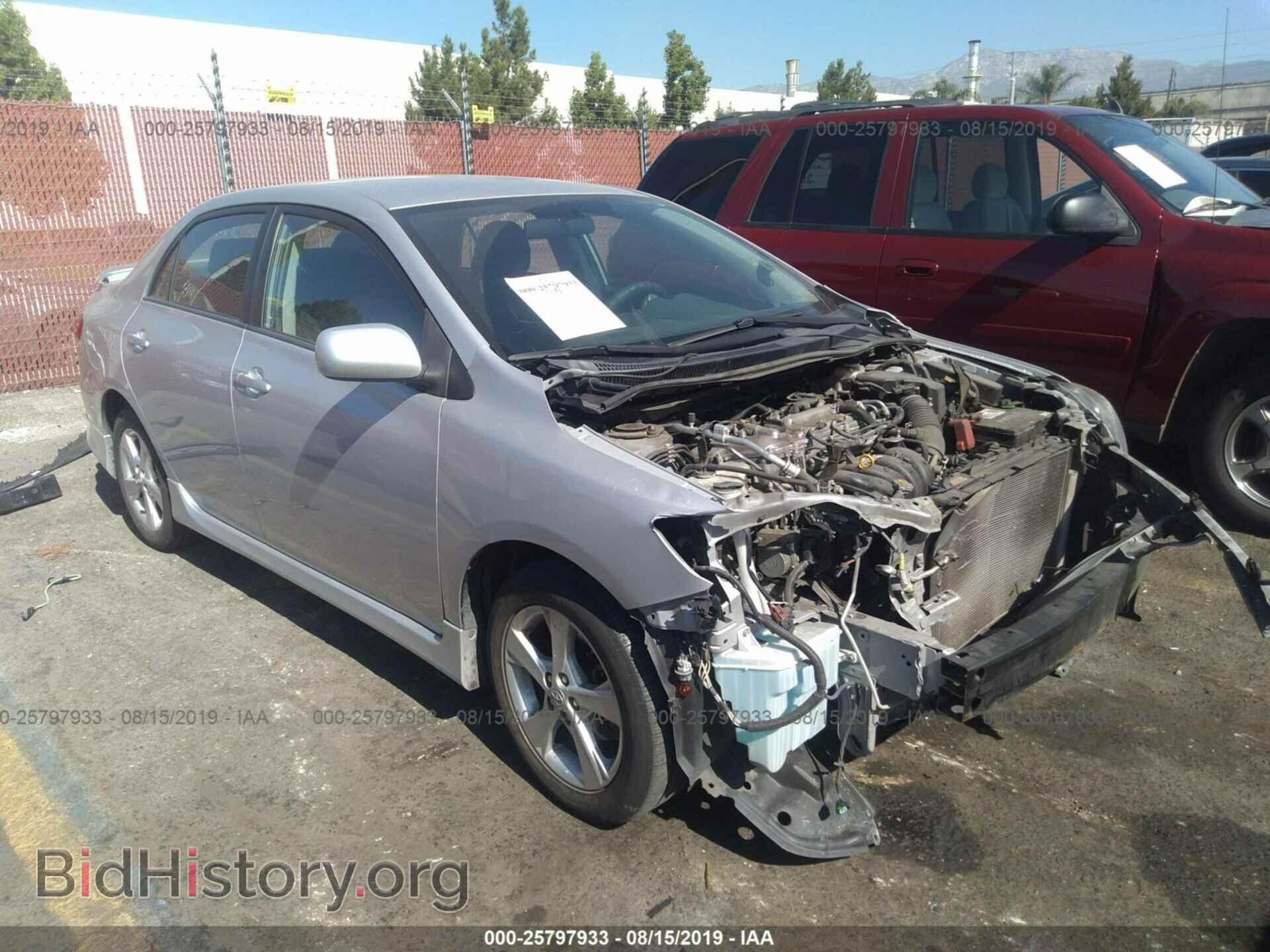 Photo 2T1BU4EEXCC814045 - TOYOTA COROLLA 2012