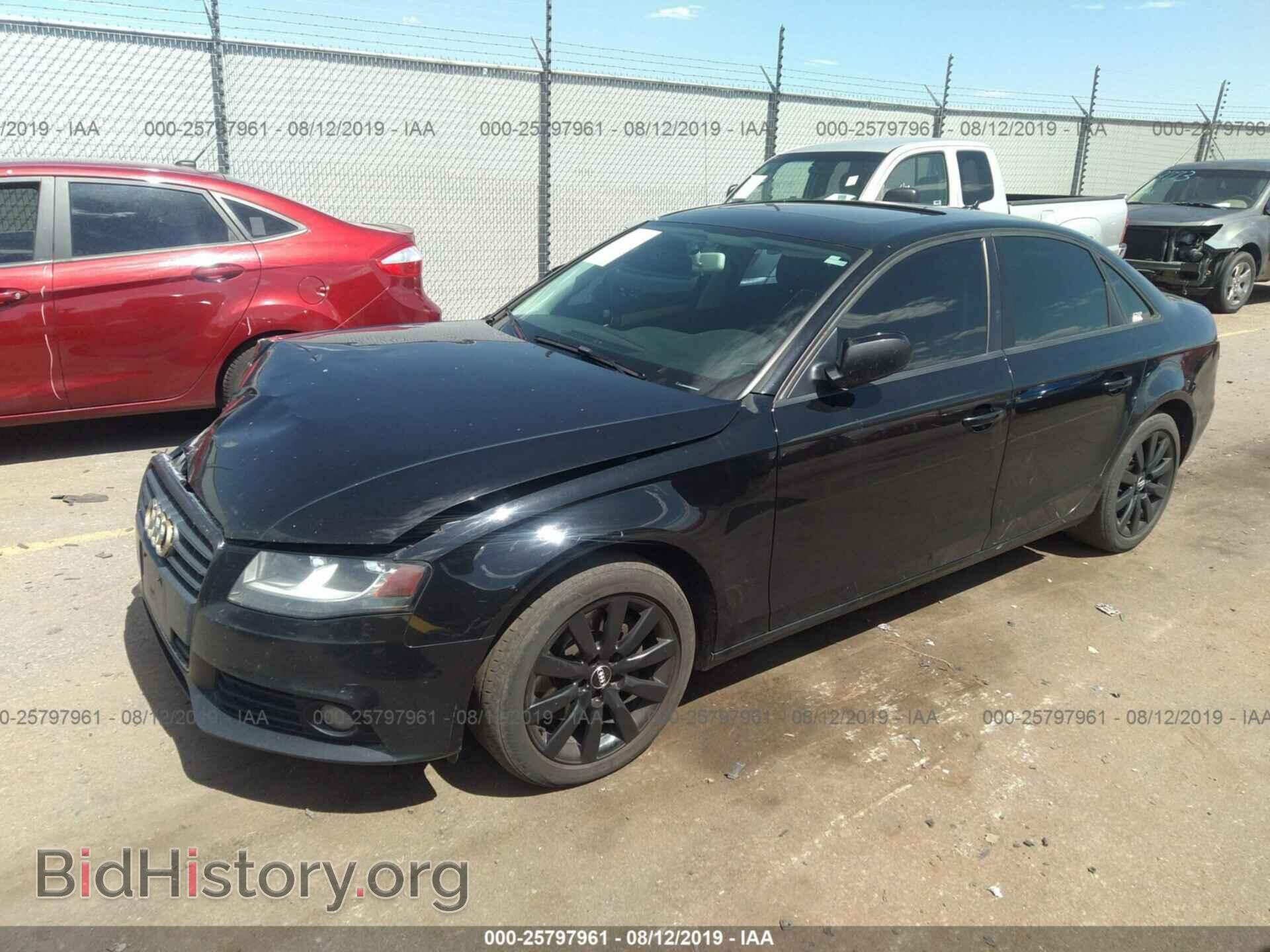2010 AUDI A4 - VIN: WAUBFAFL2AN063214 - Фото 2
