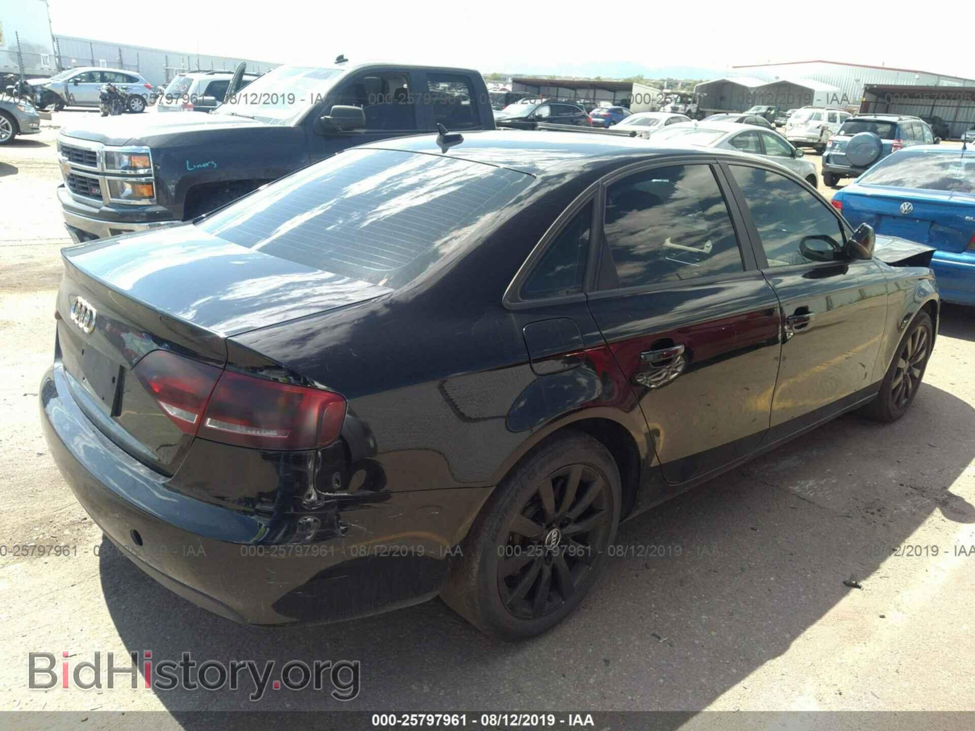 2010 AUDI A4 - VIN: WAUBFAFL2AN063214 - Фото 4