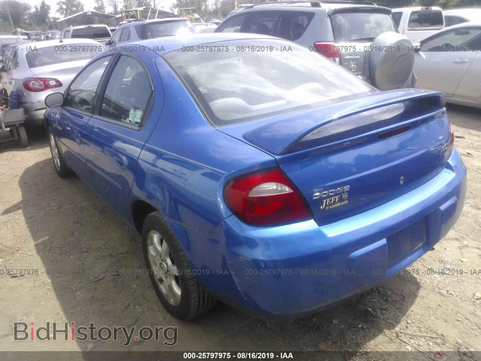 2005 DODGE NEON - VIN: 1B3ES56C45D281543 - Фото 3