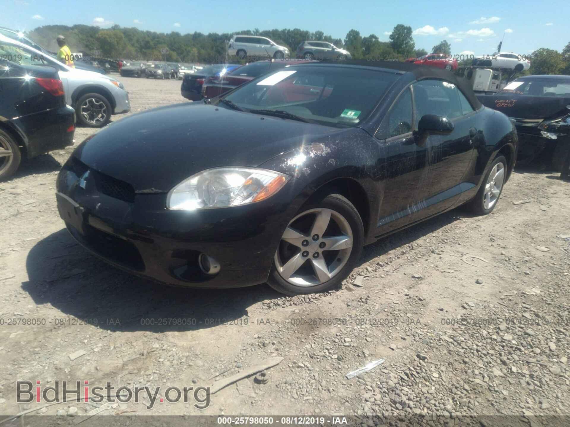 2008 MITSUBISHI ECLIPSE - VIN: 4A3AL25F98E034339 - Фото 2