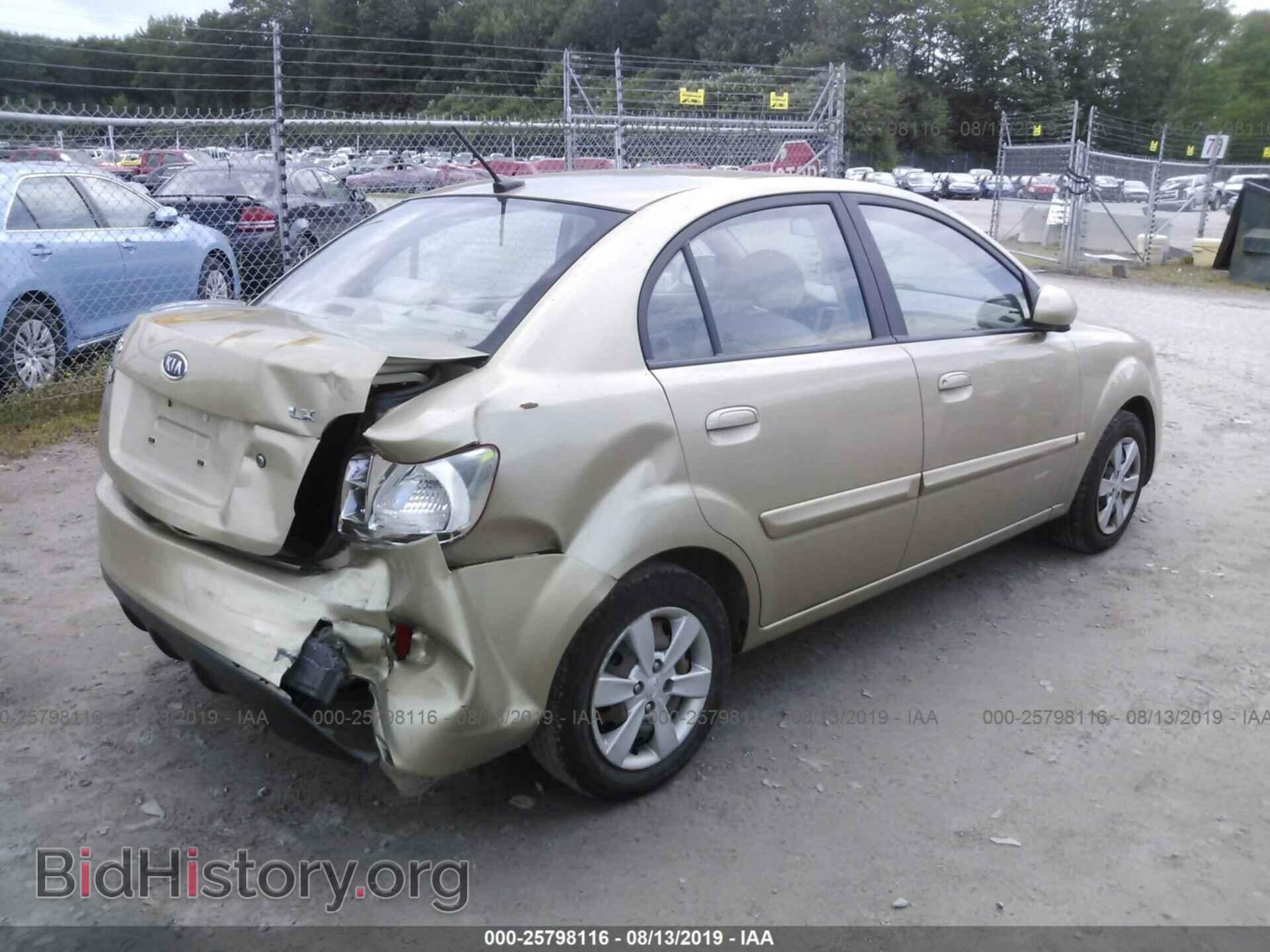 2011 KIA RIO - VIN: KNADH4A37B6735789 - Фото 4