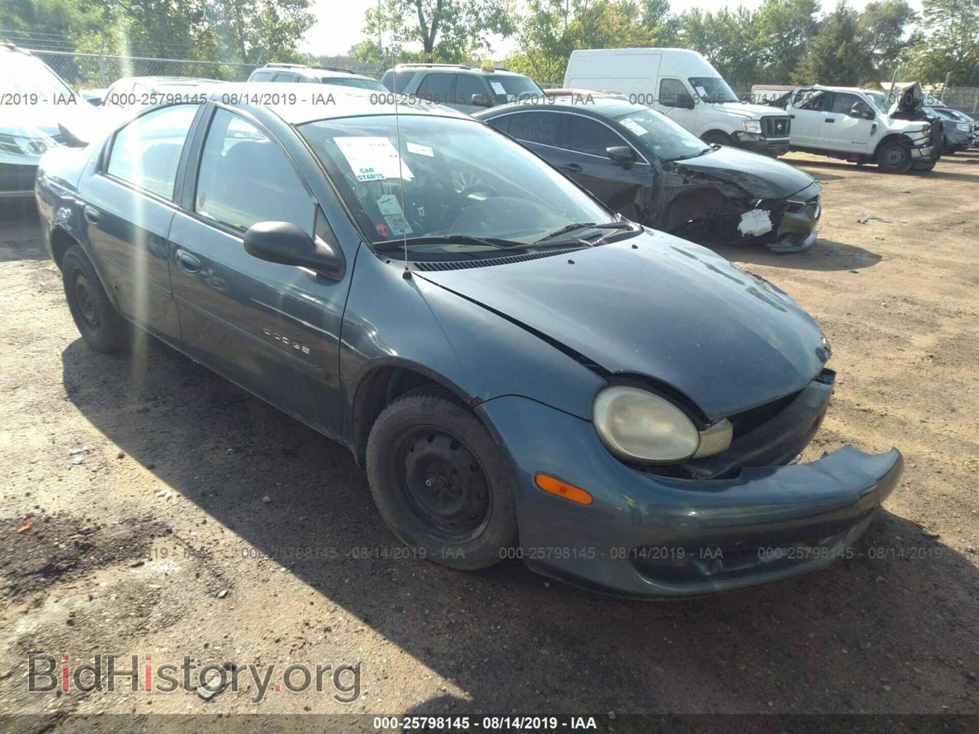Photo 1B3ES46CX1D301010 - DODGE NEON 2001