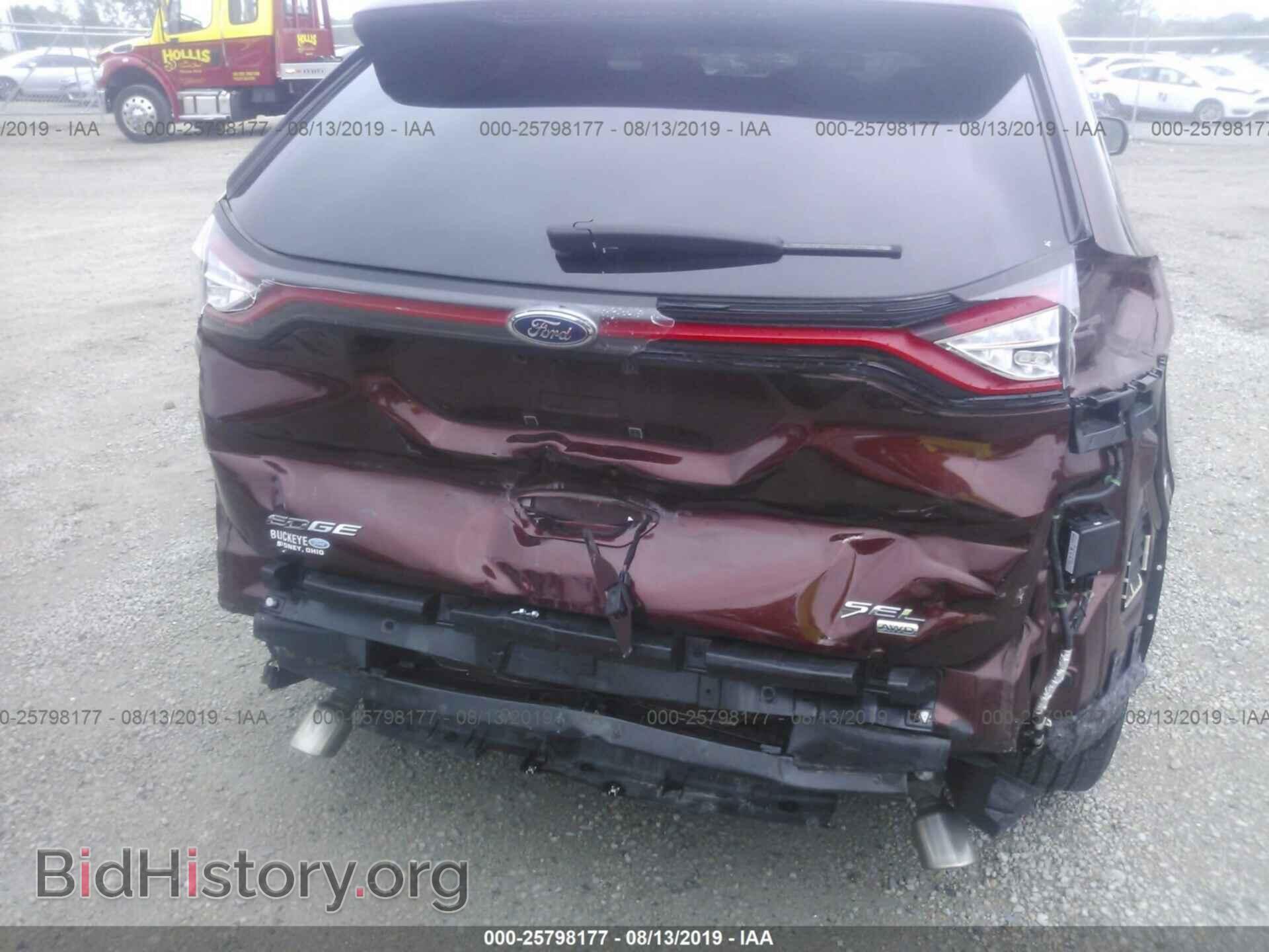 2015 FORD EDGE - VIN: 2FMTK4J88FBC06608 - Фото 6
