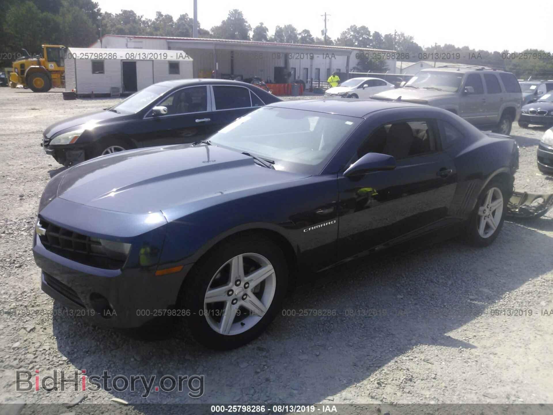2012 CHEVROLET CAMARO - VIN: 2G1FB1E3XC9133946 - Фото 2