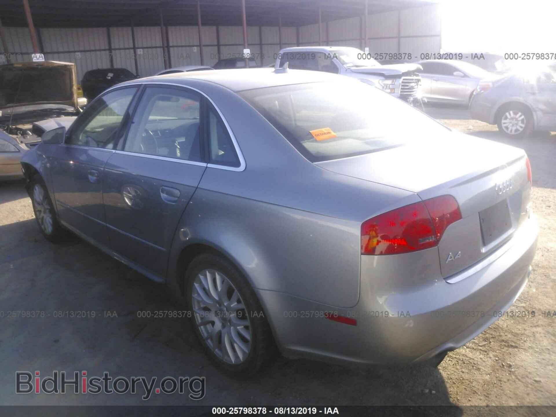2008 AUDI A4 - VIN: WAUAF78E78A147110 - Фото 3
